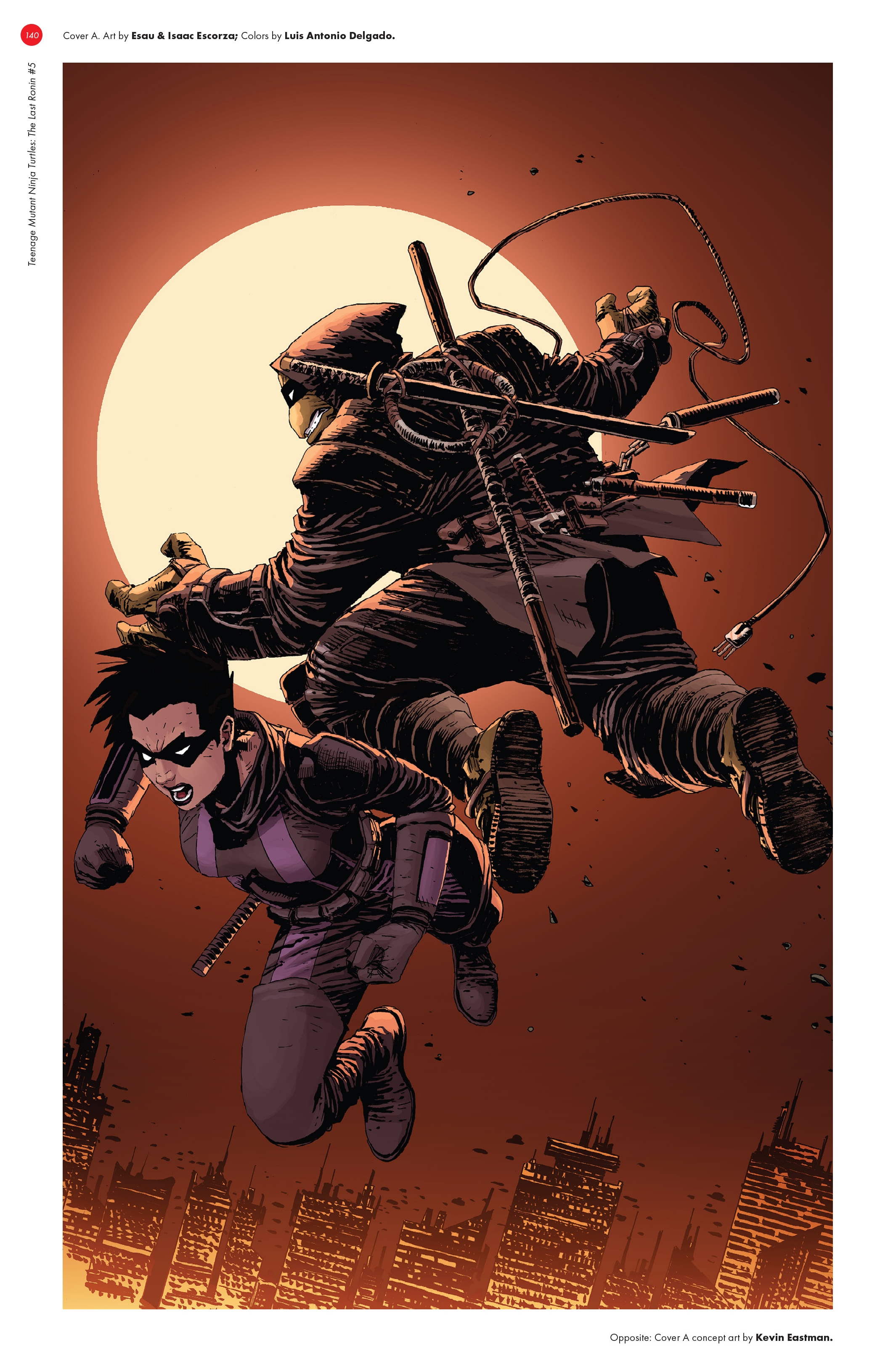 Read online Teenage Mutant Ninja Turtles: The Last Ronin - The Covers comic -  Issue # TPB (Part 2) - 36