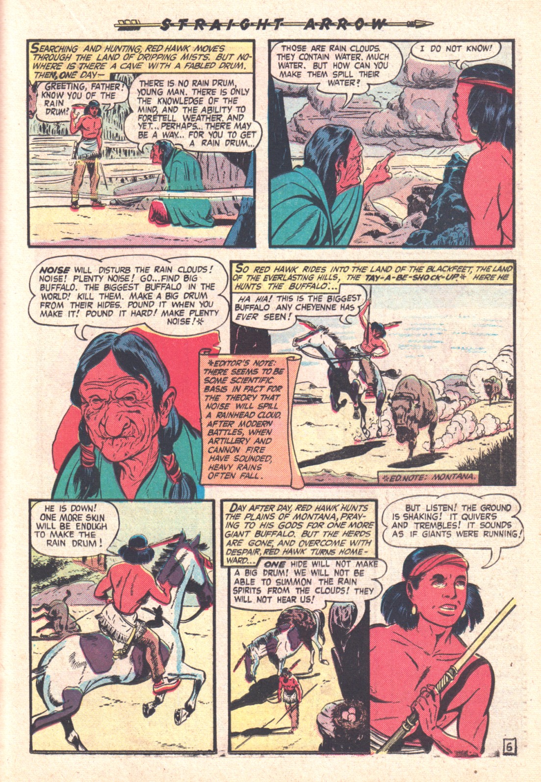 Read online Straight Arrow comic -  Issue #5 - 23