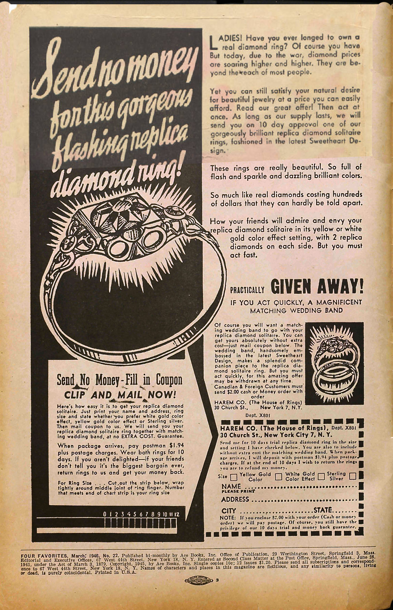 Read online Four Favorites comic -  Issue #22 - 2