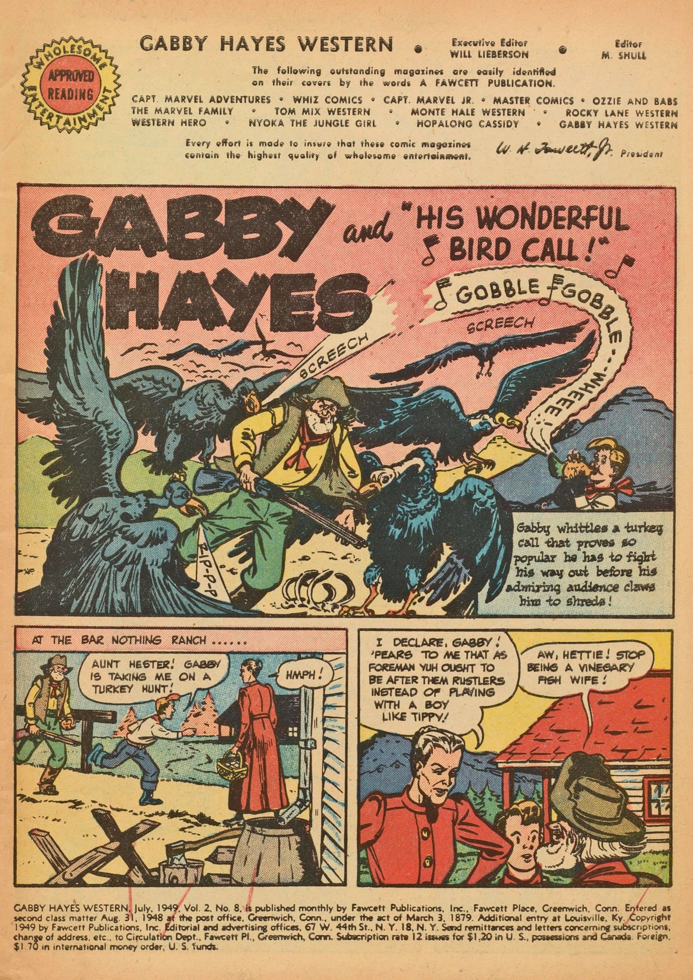 Read online Gabby Hayes Western comic -  Issue #8 - 3