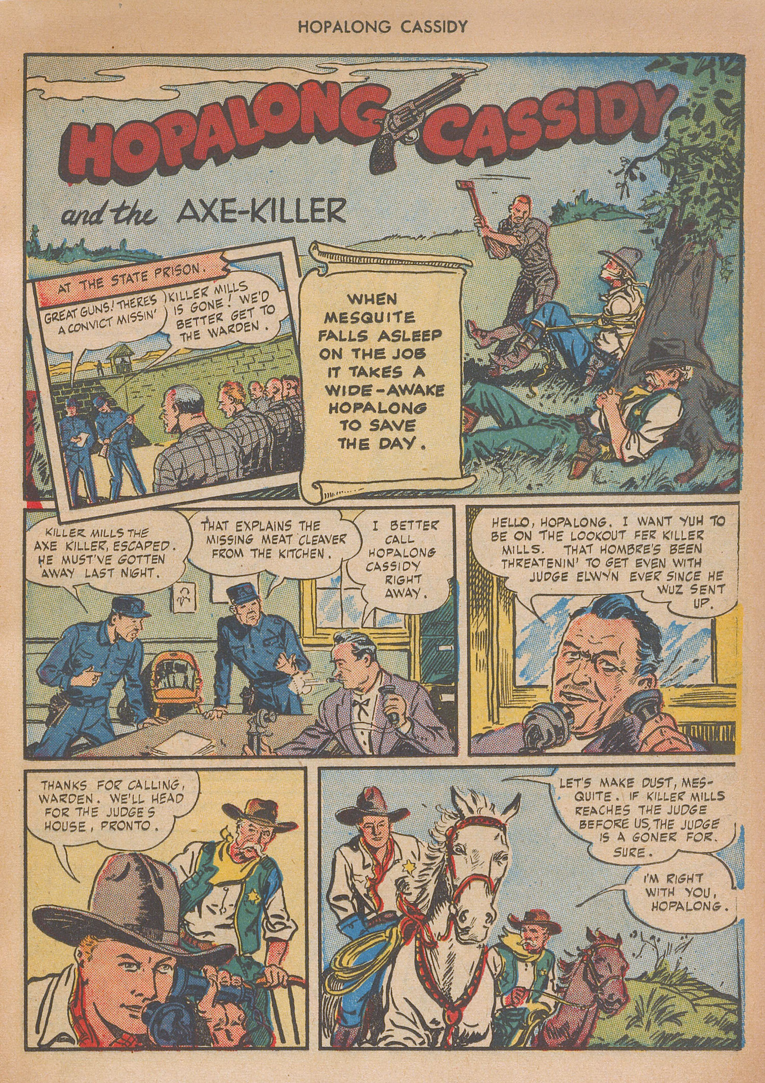 Read online Hopalong Cassidy comic -  Issue #2 - 29