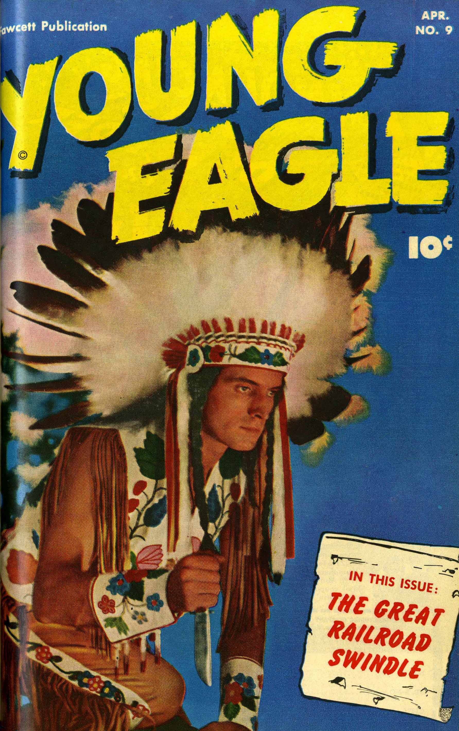 Read online Young Eagle comic -  Issue #9 - 1