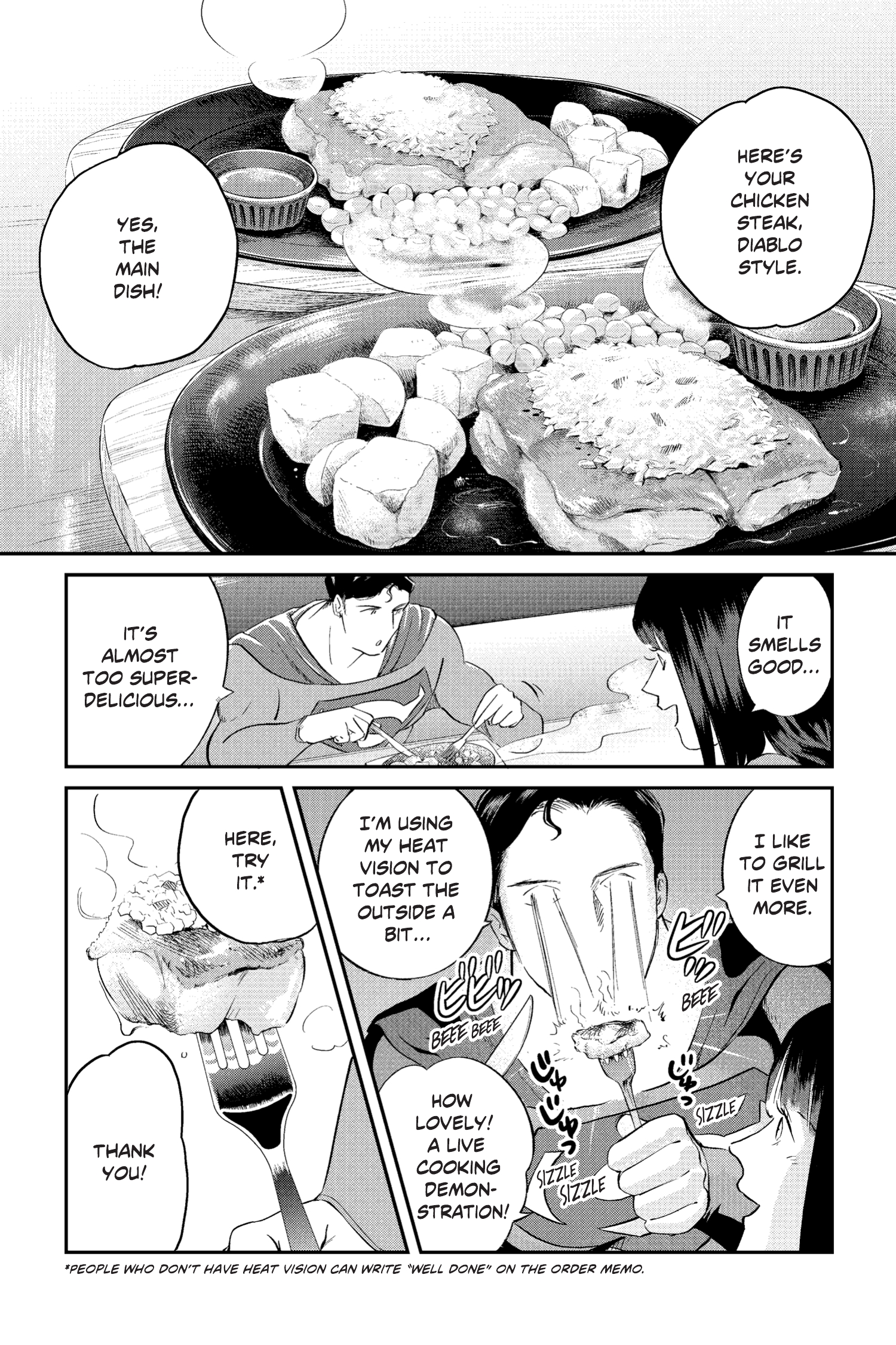 Read online Superman vs. Meshi comic -  Issue #14 - 15