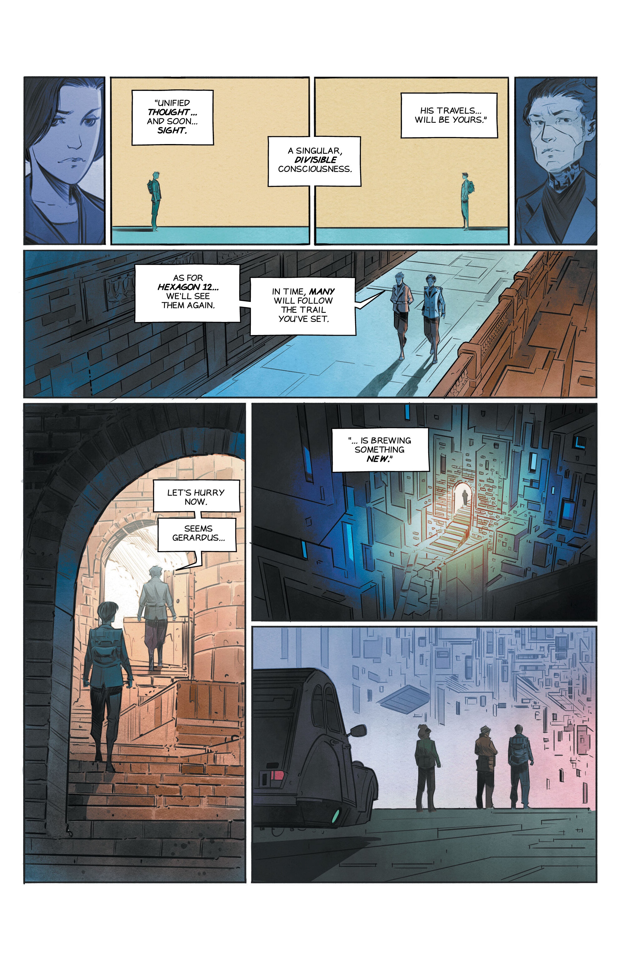 Read online Hexagon Bridge comic -  Issue #5 - 32