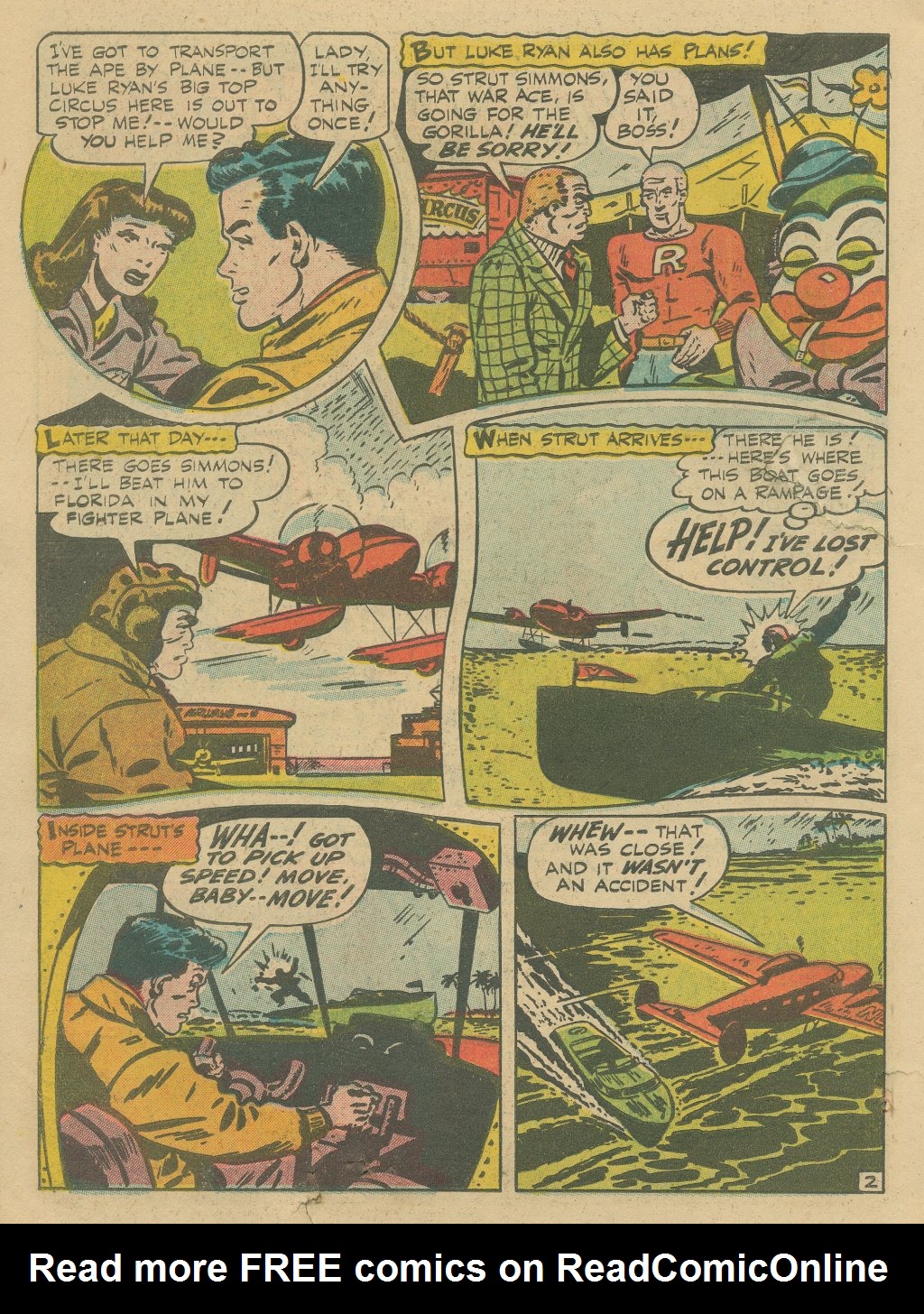 Read online Exciting Comics comic -  Issue #54 - 45