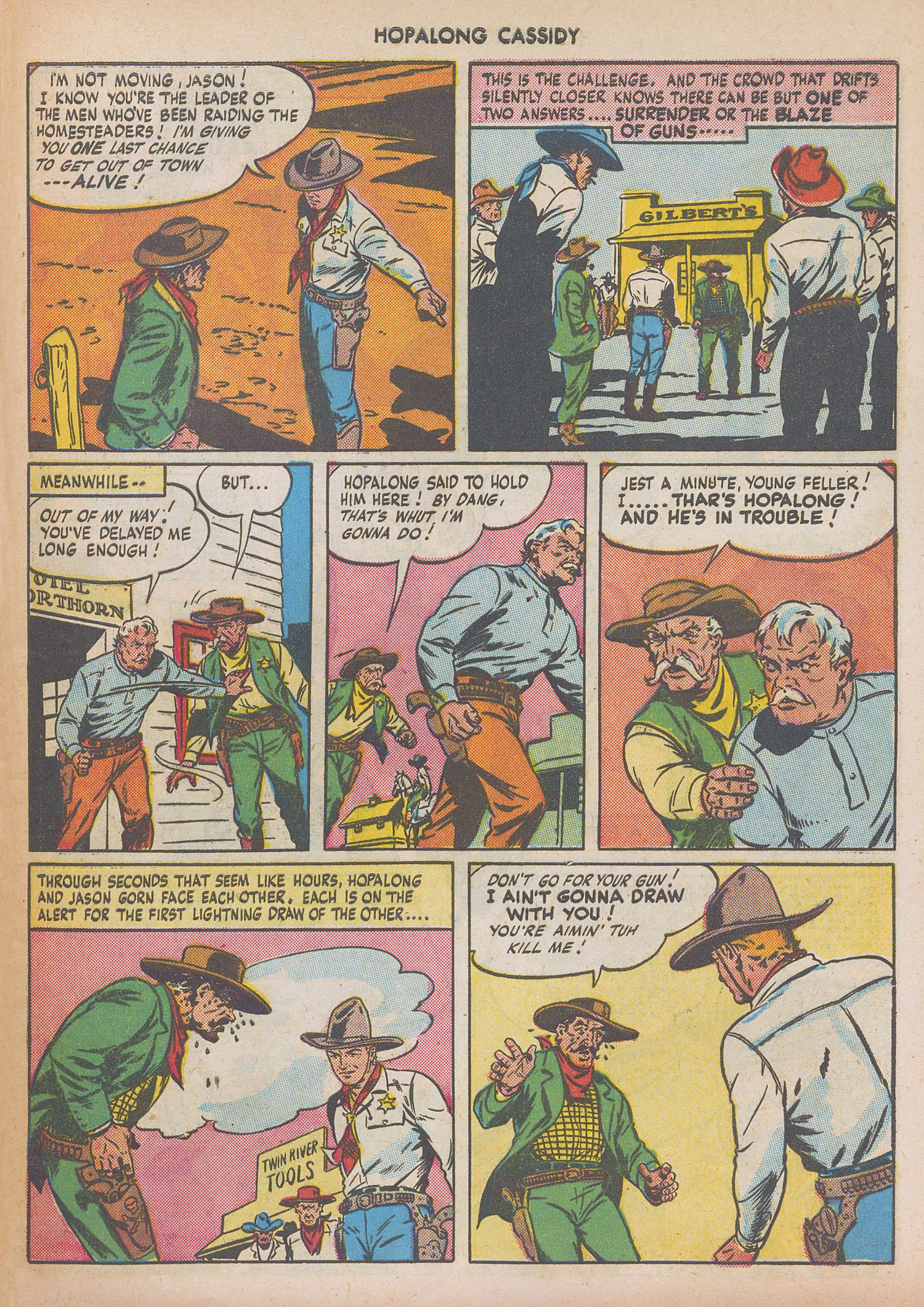 Read online Hopalong Cassidy comic -  Issue #7 - 11