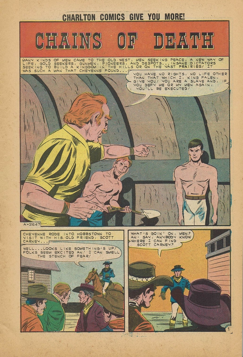 Read online Cheyenne Kid comic -  Issue #45 - 3