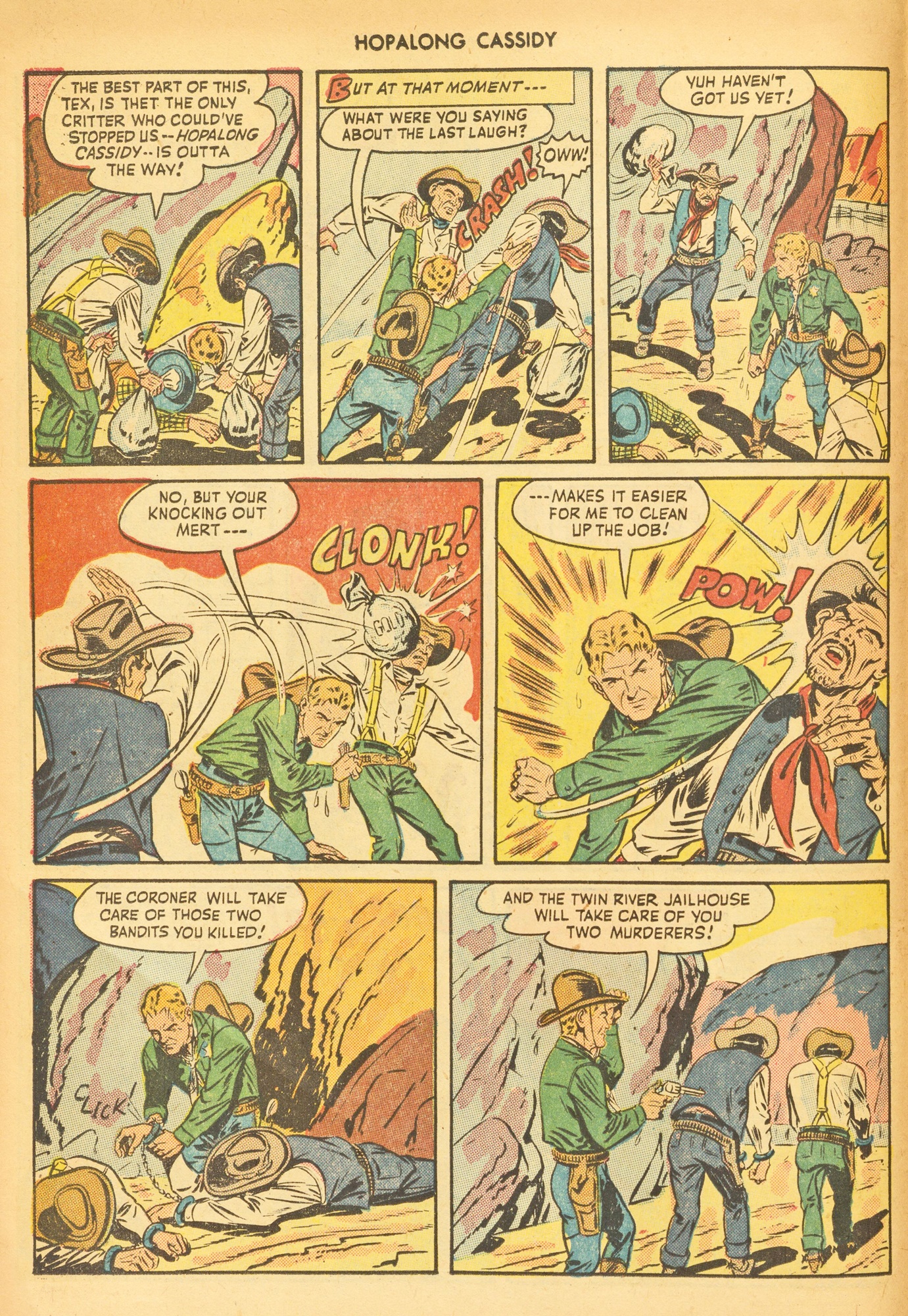 Read online Hopalong Cassidy comic -  Issue #30 - 12