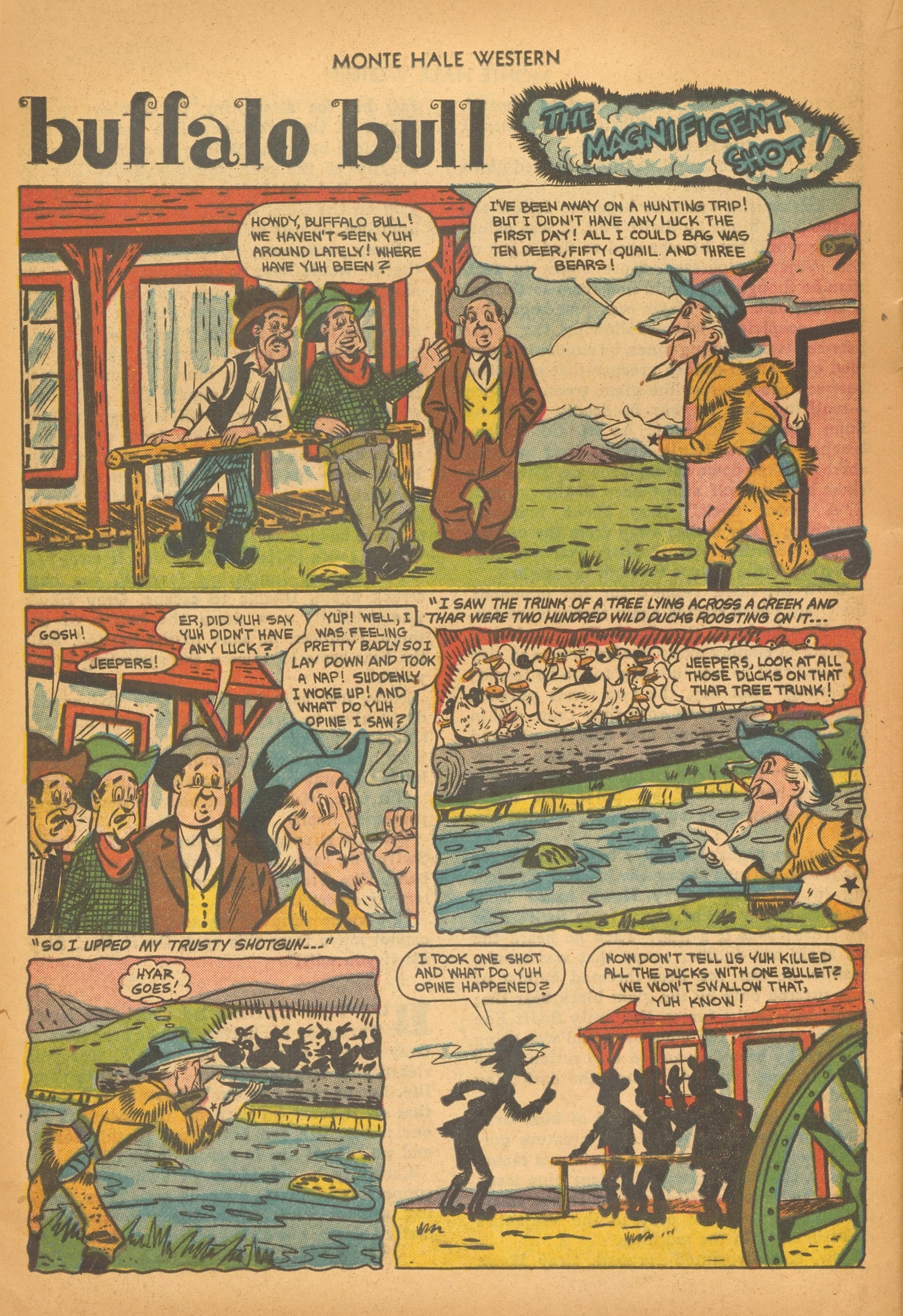 Read online Monte Hale Western comic -  Issue #76 - 24