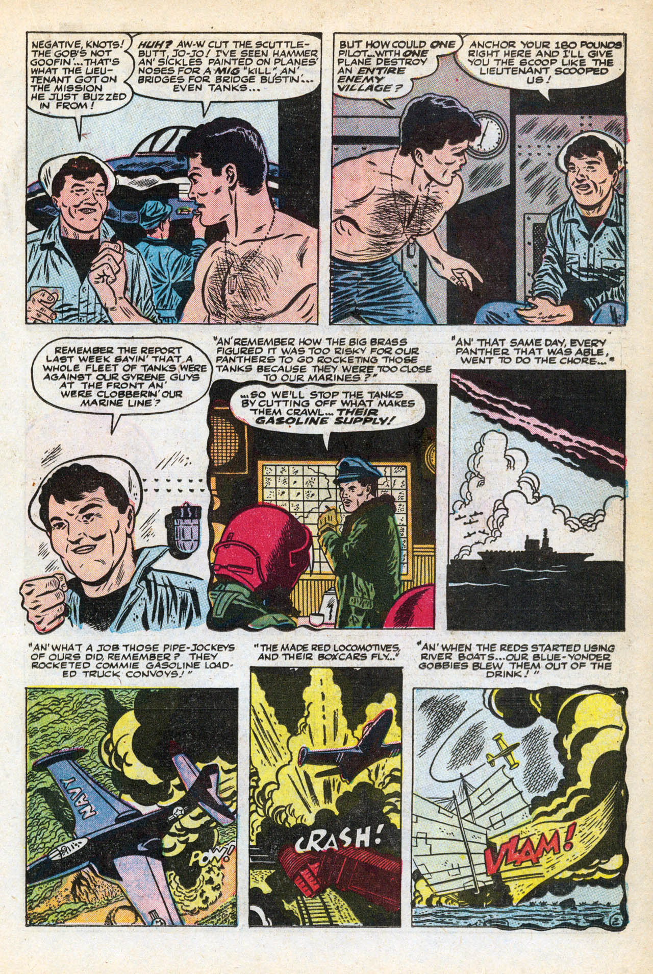 Read online Navy Combat comic -  Issue #8 - 23