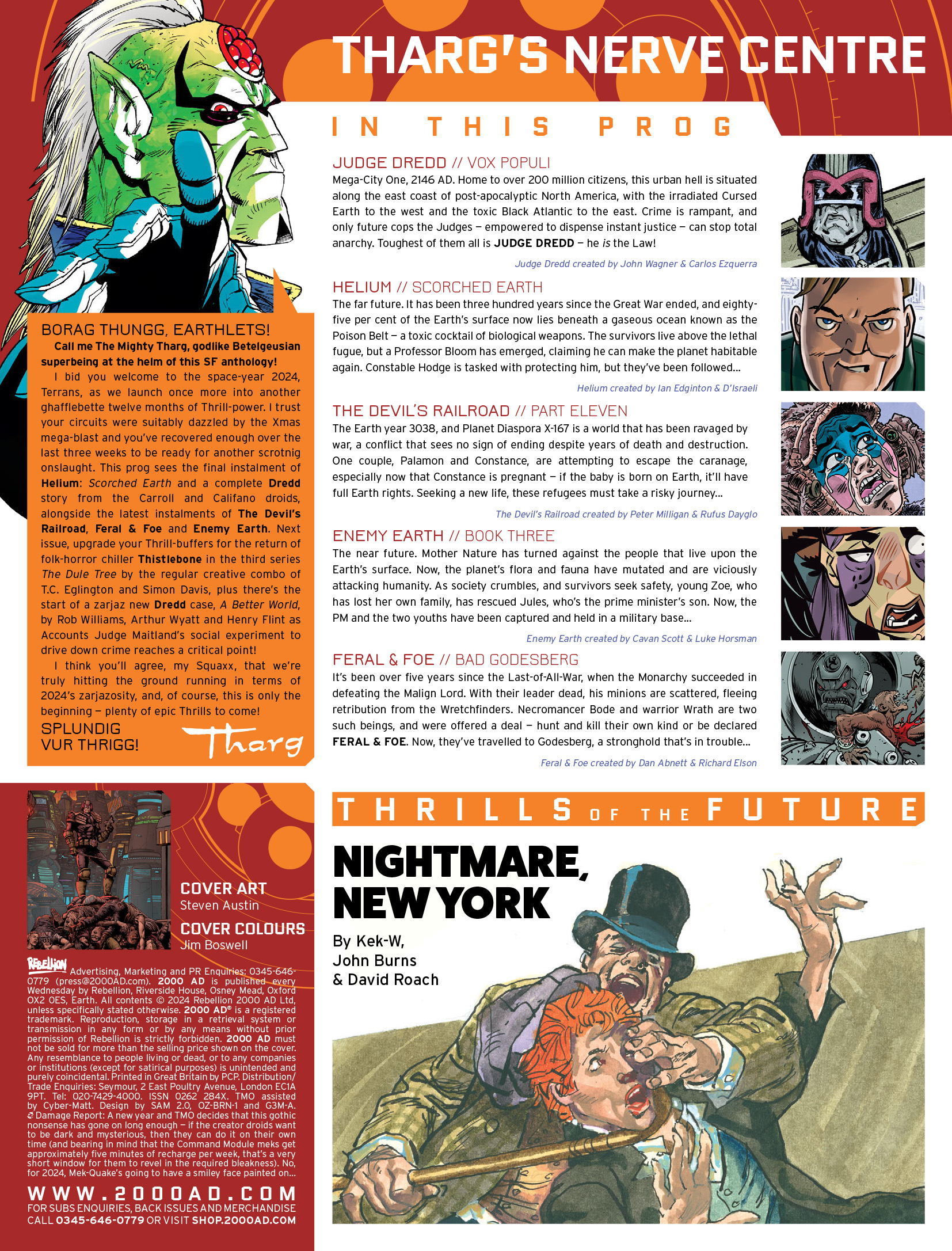 Read online 2000 AD comic -  Issue #2363 - 2