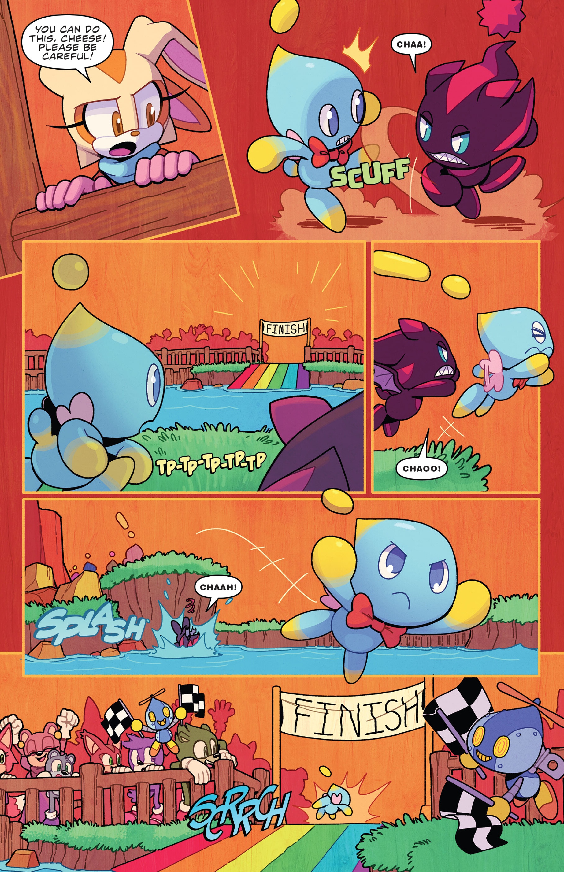 Read online Sonic the Hedgehog: Sonic & Tails: Best Buds Forever comic -  Issue # TPB - 60