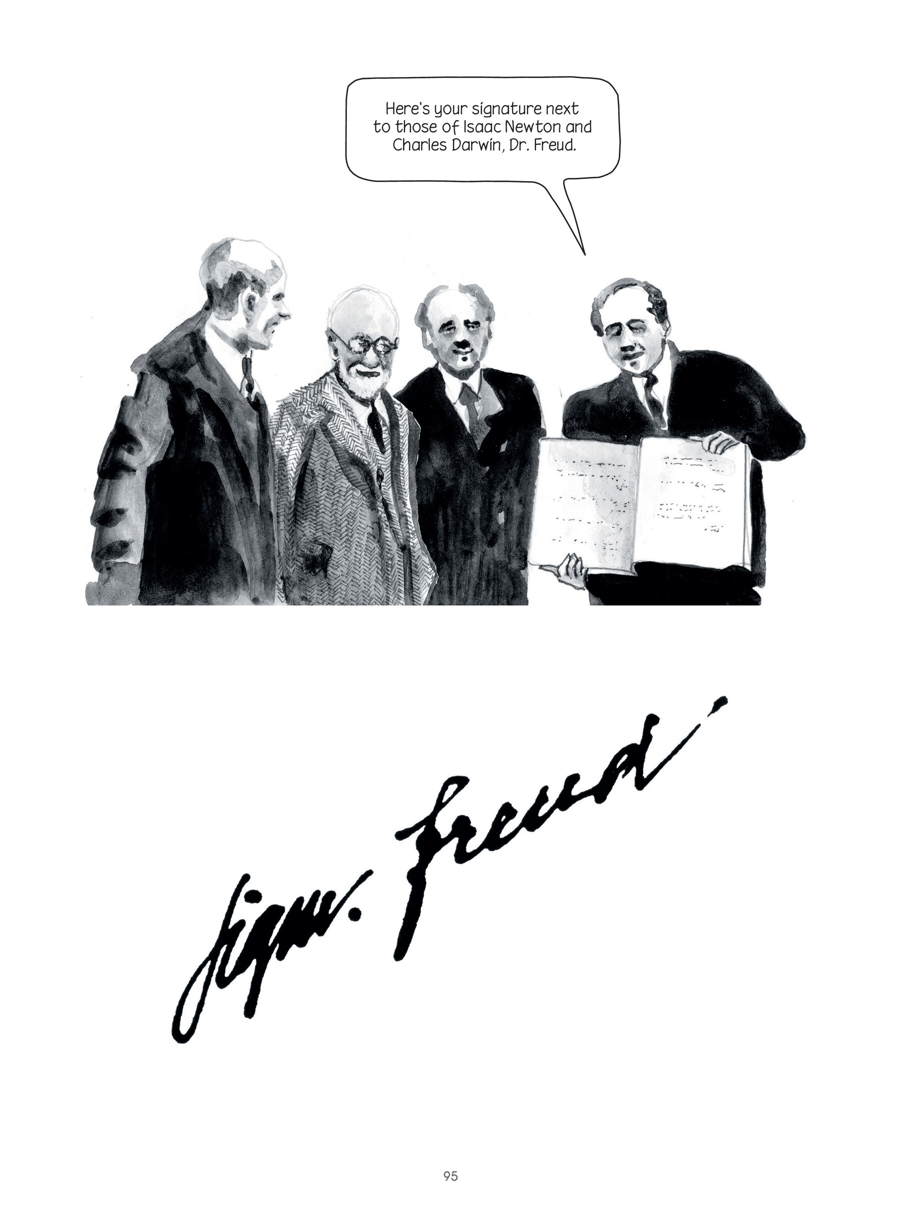 Read online Through Clouds of Smoke: Freud's Final Days comic -  Issue # TPB - 94