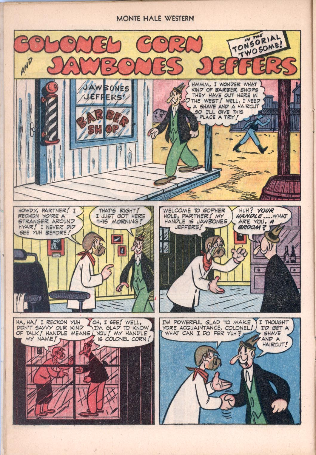 Read online Monte Hale Western comic -  Issue #81 - 16