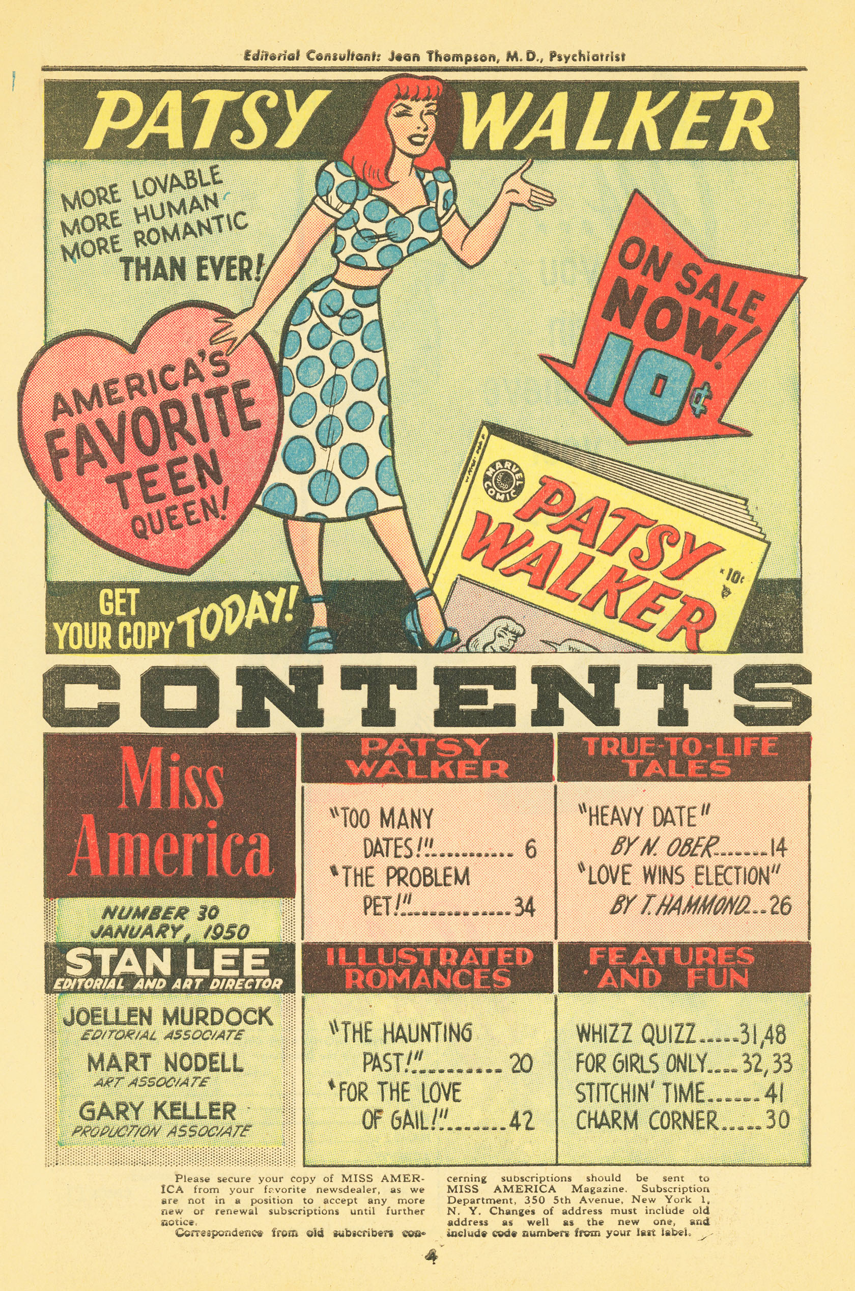 Read online Miss America comic -  Issue #30 - 4