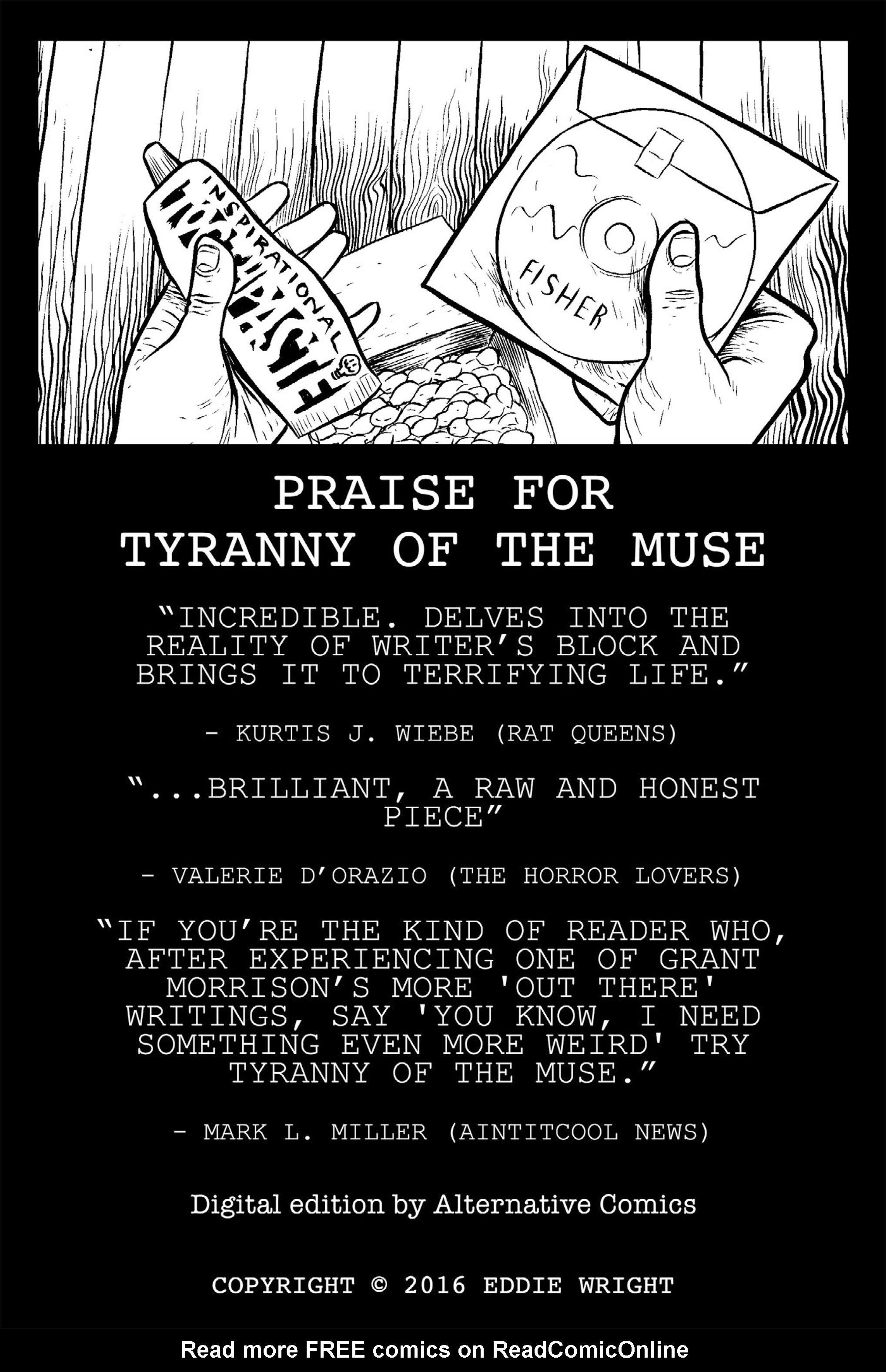 Read online Tyranny of The Muse comic -  Issue #4 - 28