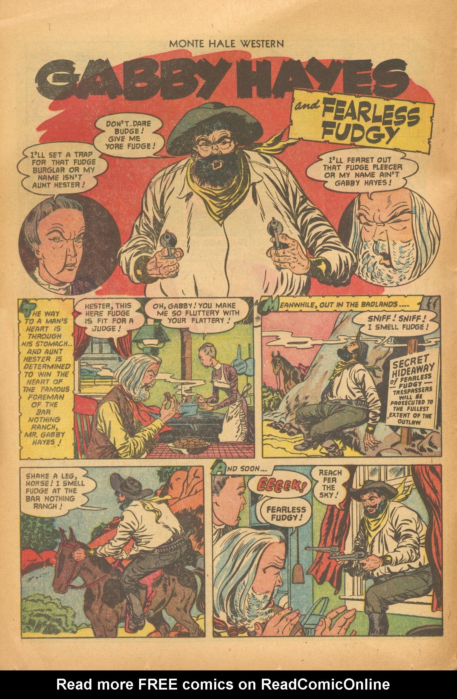 Read online Monte Hale Western comic -  Issue #72 - 12