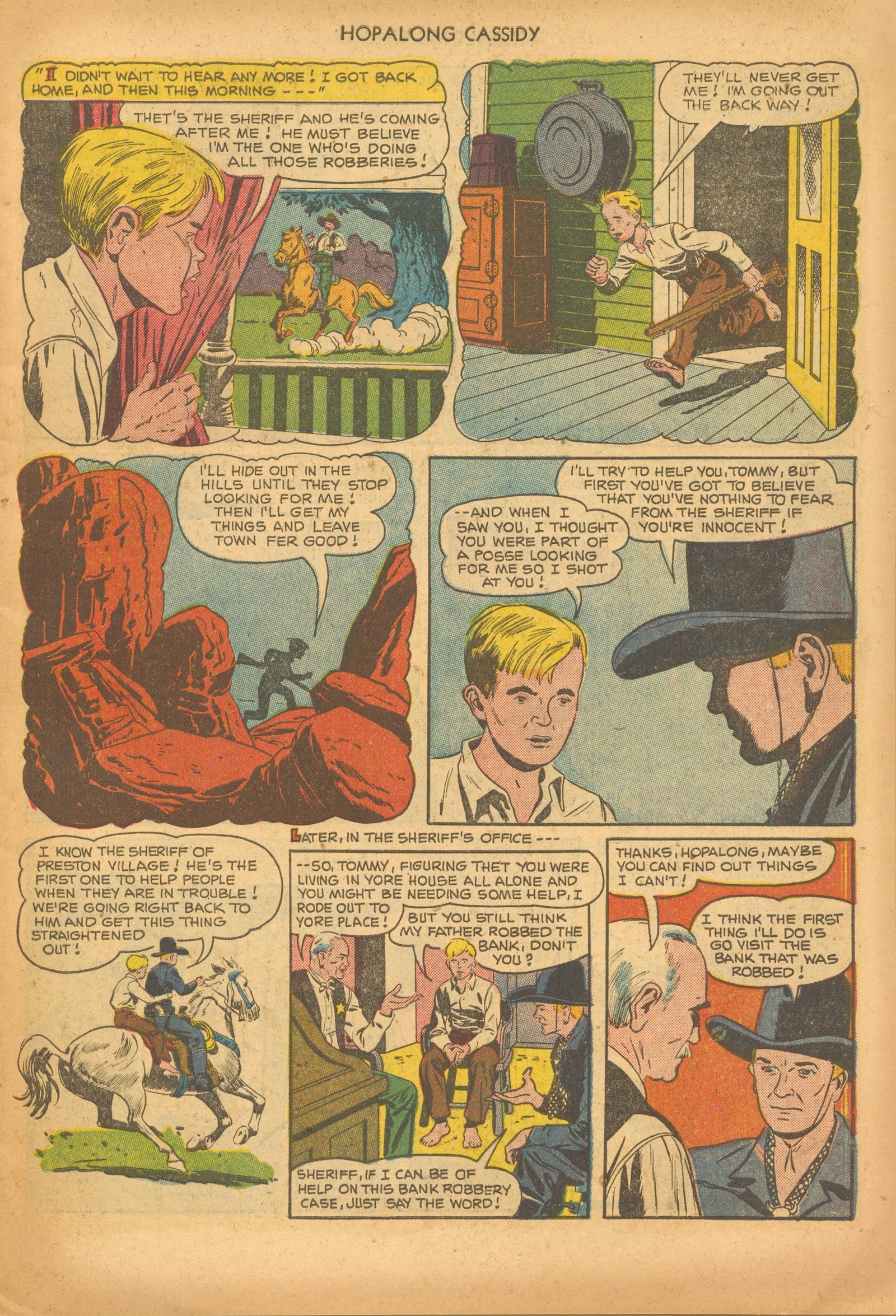 Read online Hopalong Cassidy comic -  Issue #69 - 7
