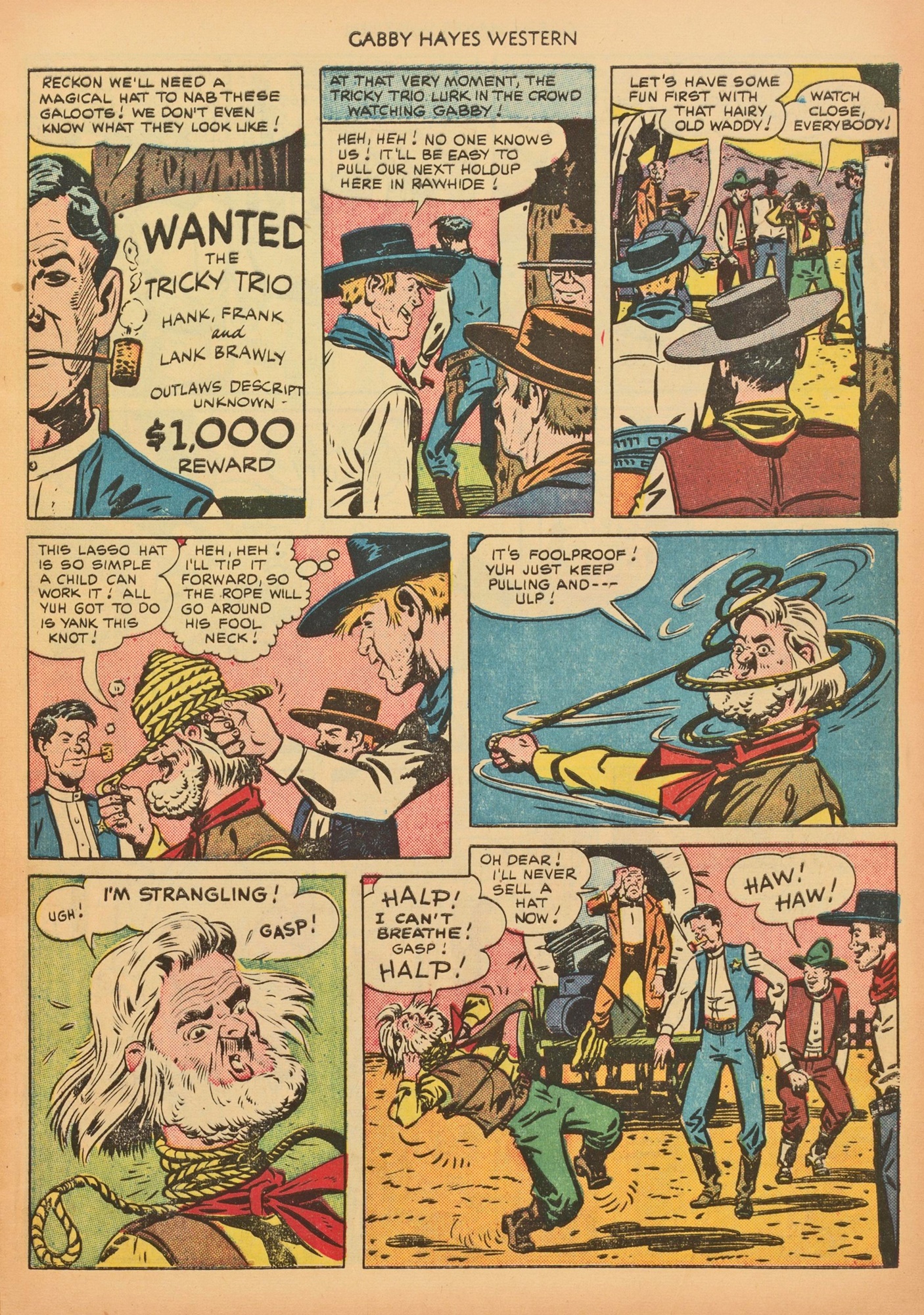 Read online Gabby Hayes Western comic -  Issue #25 - 21