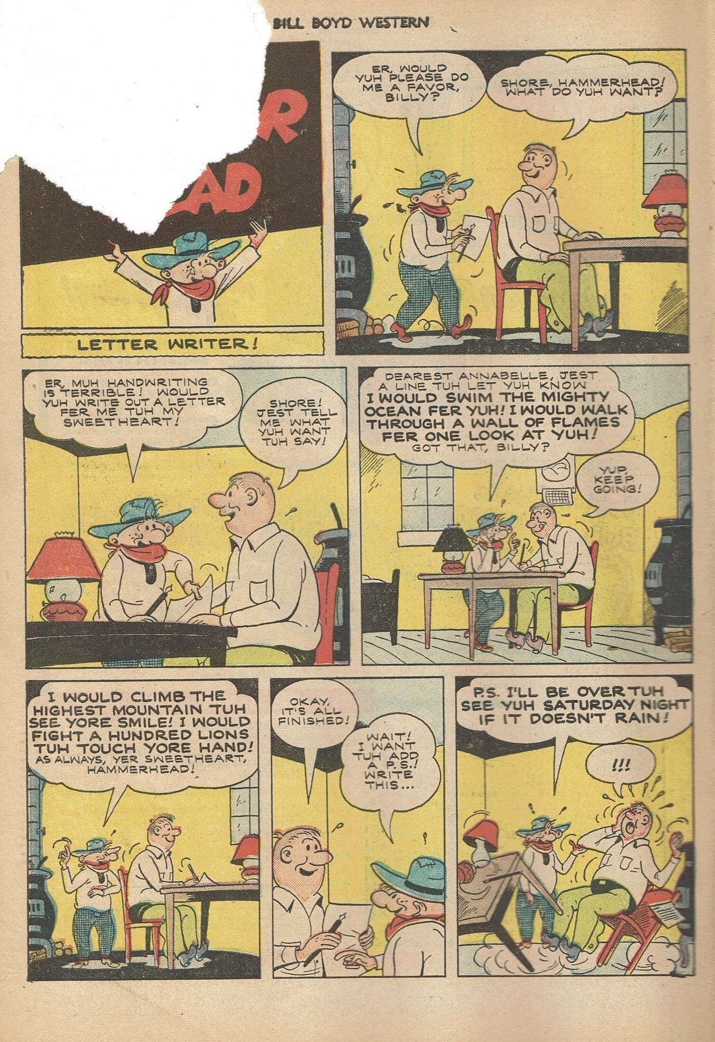 Read online Bill Boyd Western comic -  Issue #6 - 50