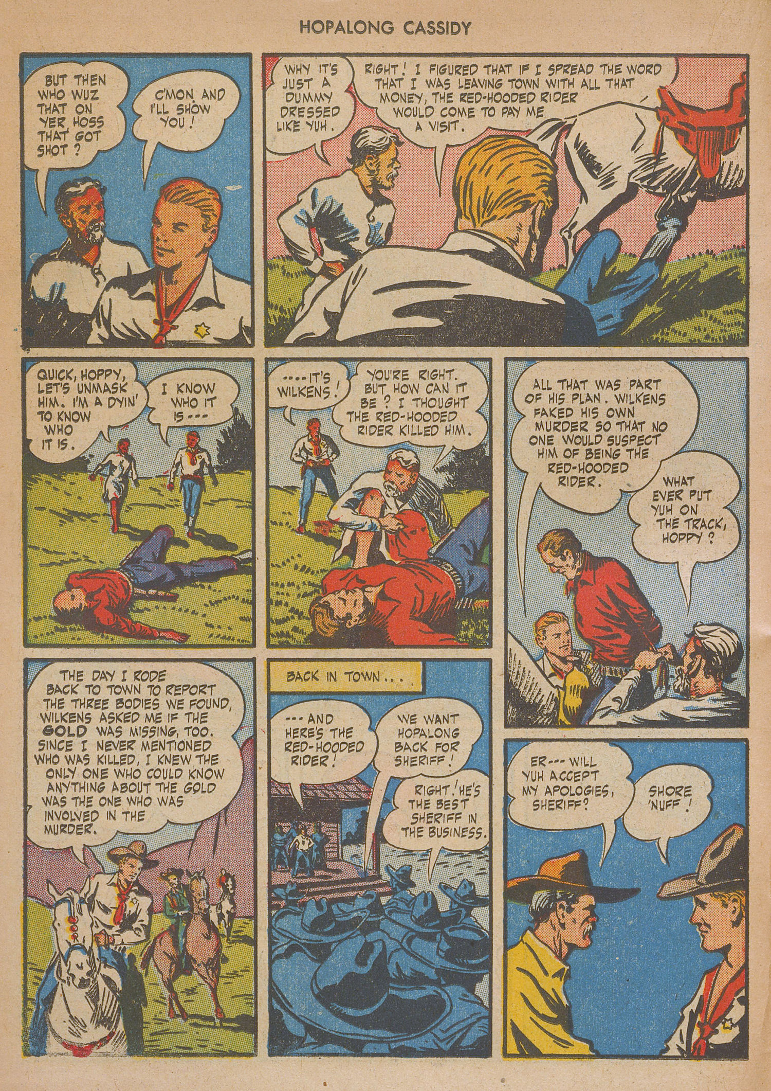 Read online Hopalong Cassidy comic -  Issue #2 - 18