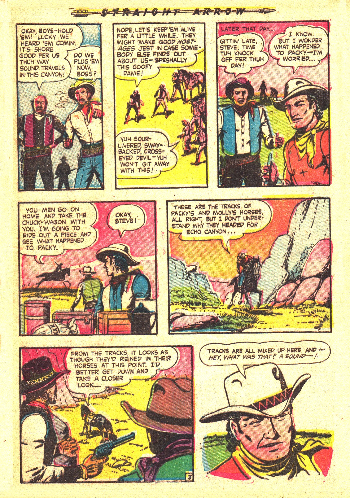 Read online Straight Arrow comic -  Issue #26 - 21