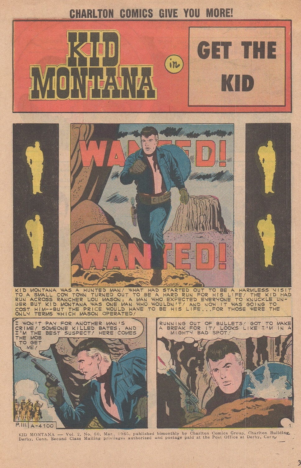Read online Kid Montana comic -  Issue #50 - 3