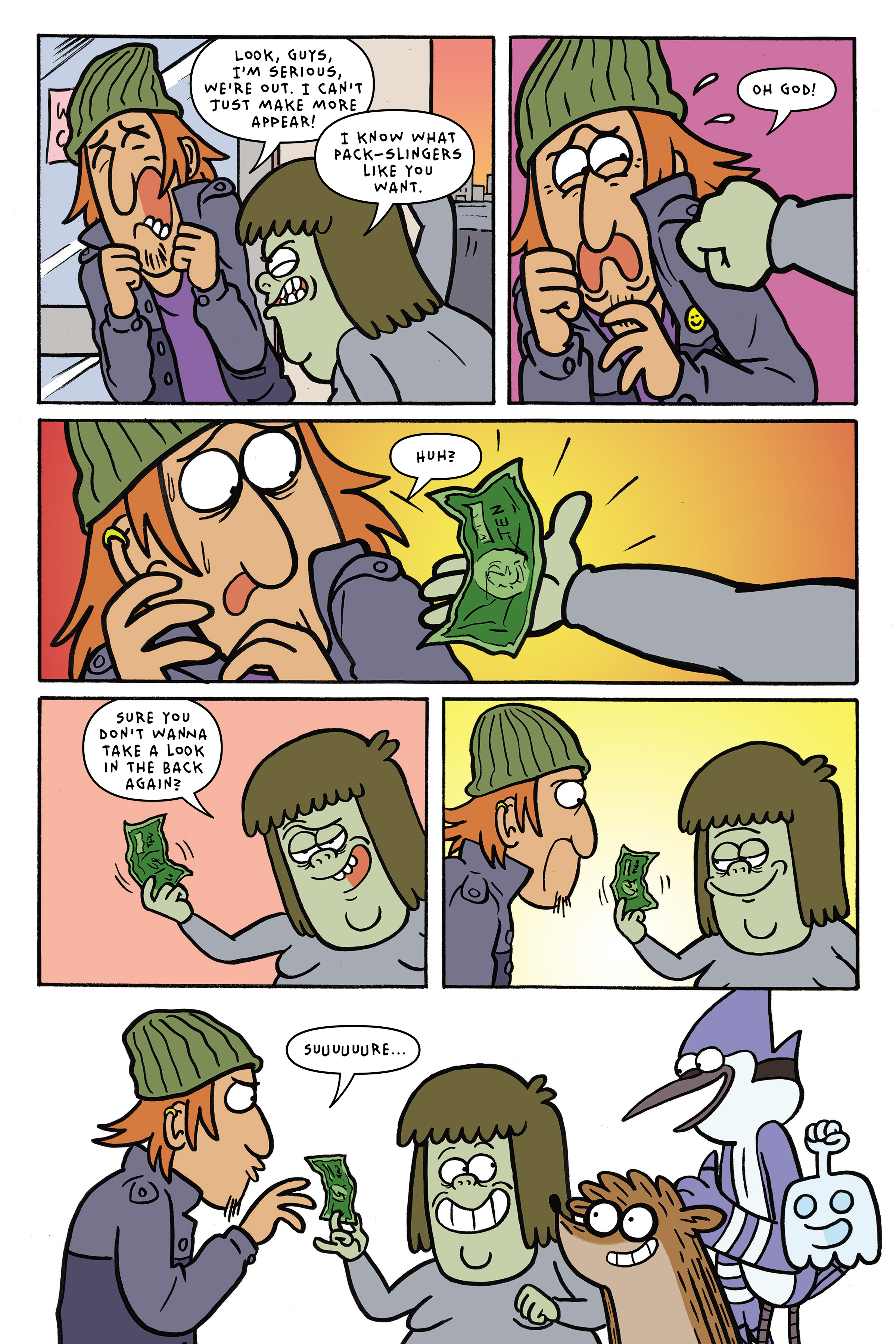 Read online Regular Show: The Meatening comic -  Issue # TPB - 87