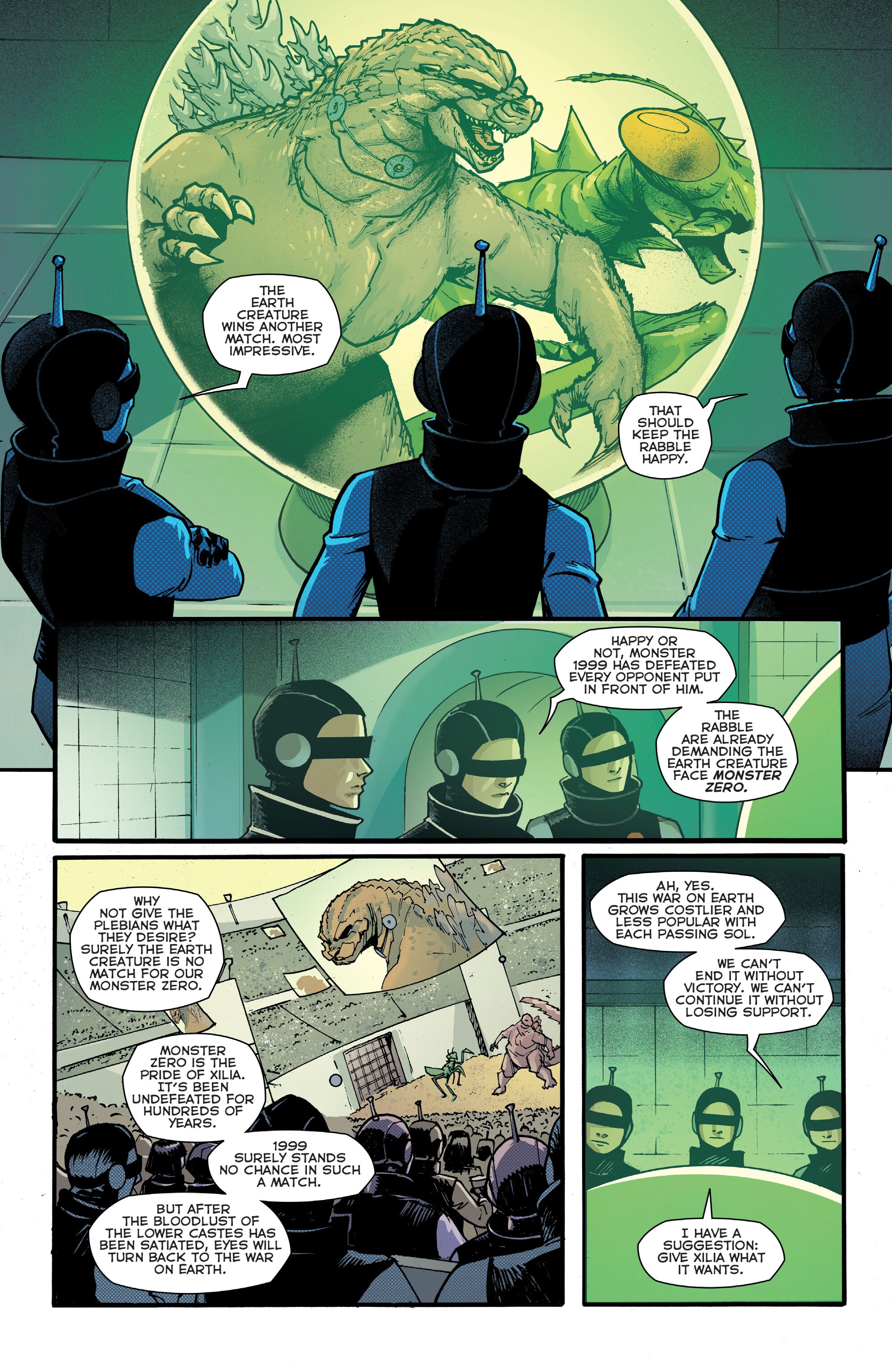 Read online Godzilla Rivals: Round One comic -  Issue # TPB (Part 2) - 2