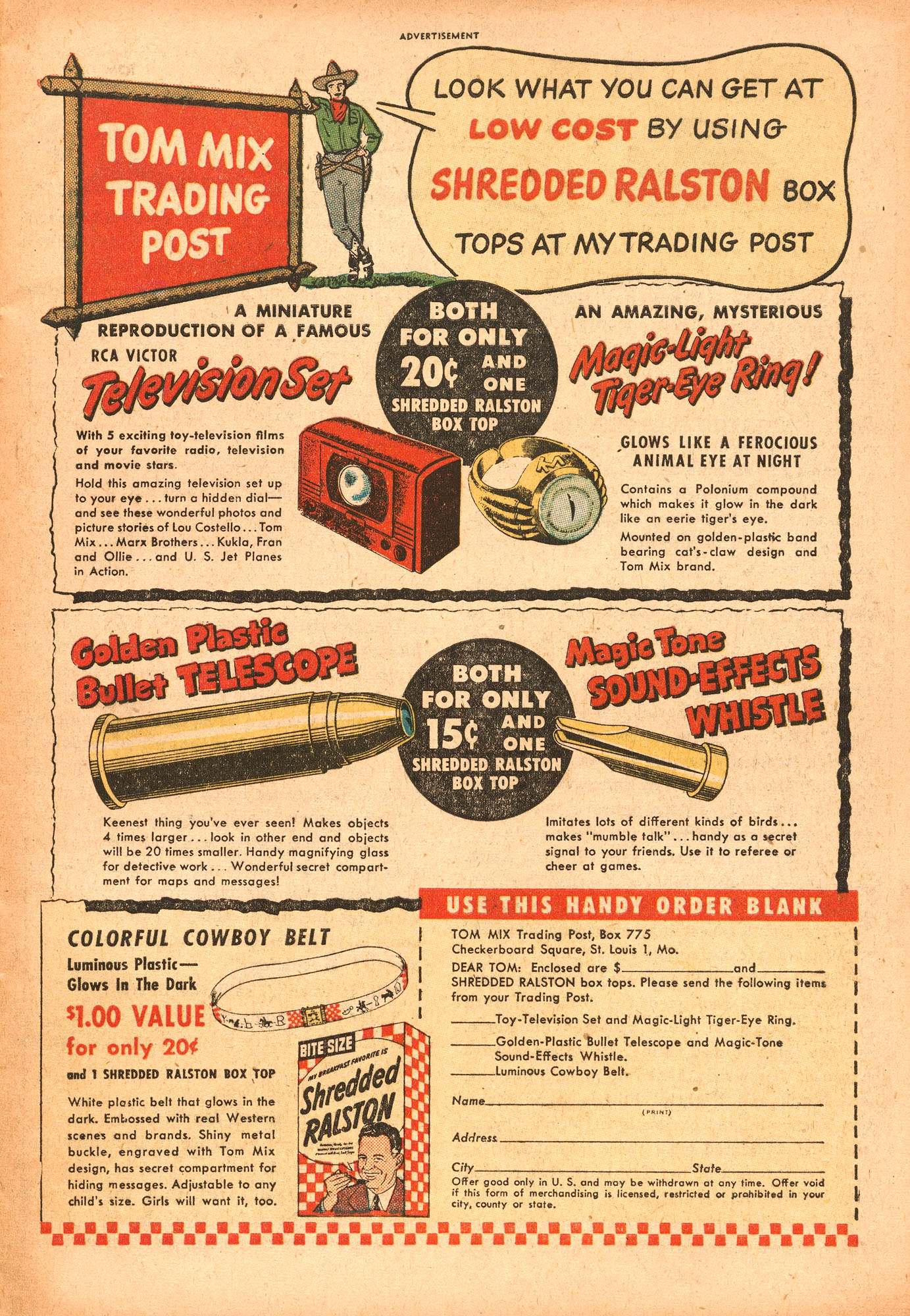 Read online Tom Mix Western (1948) comic -  Issue #34 - 9