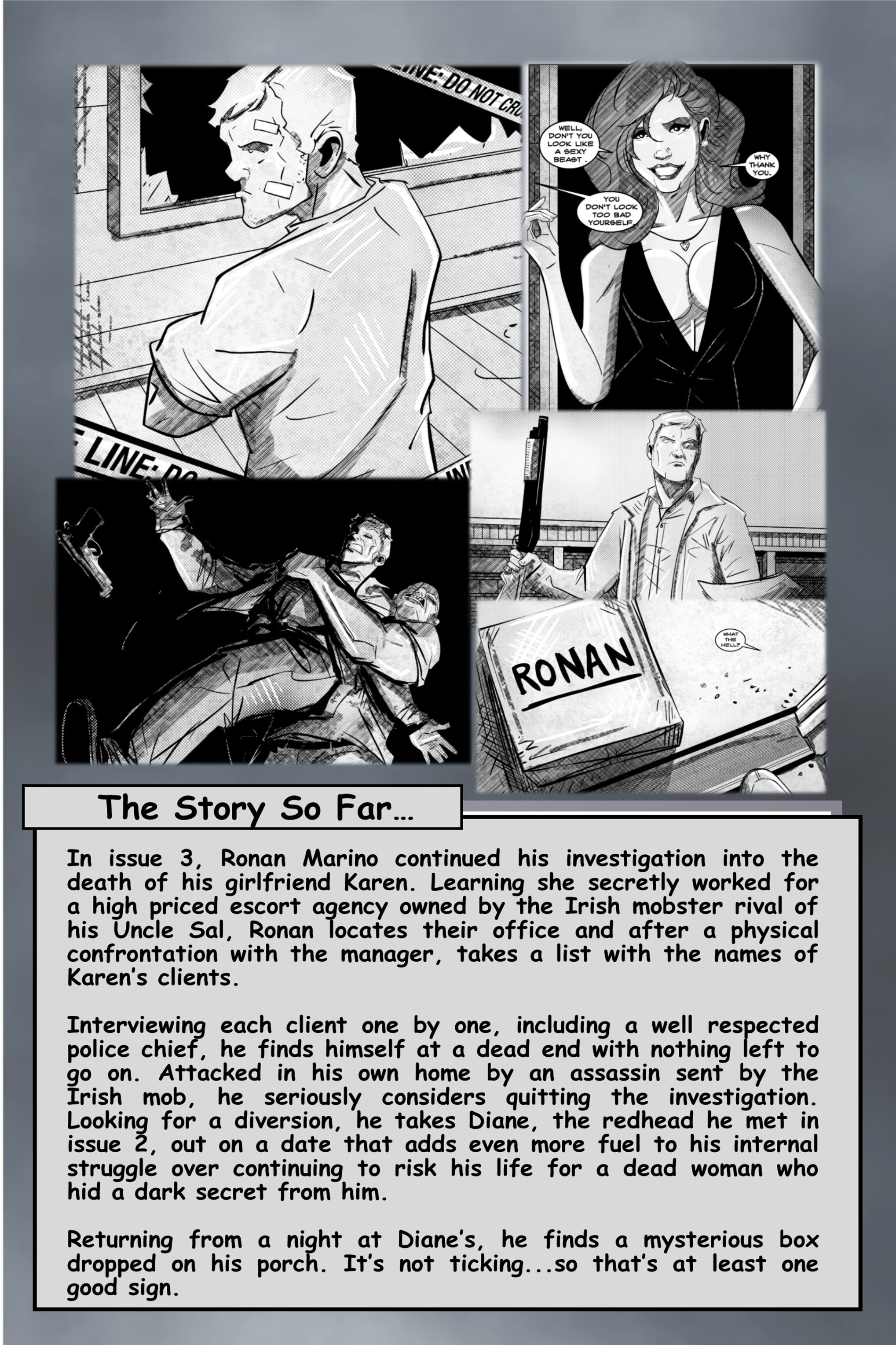 Read online Two Redheads & A Dead Blonde comic -  Issue #4 - 3