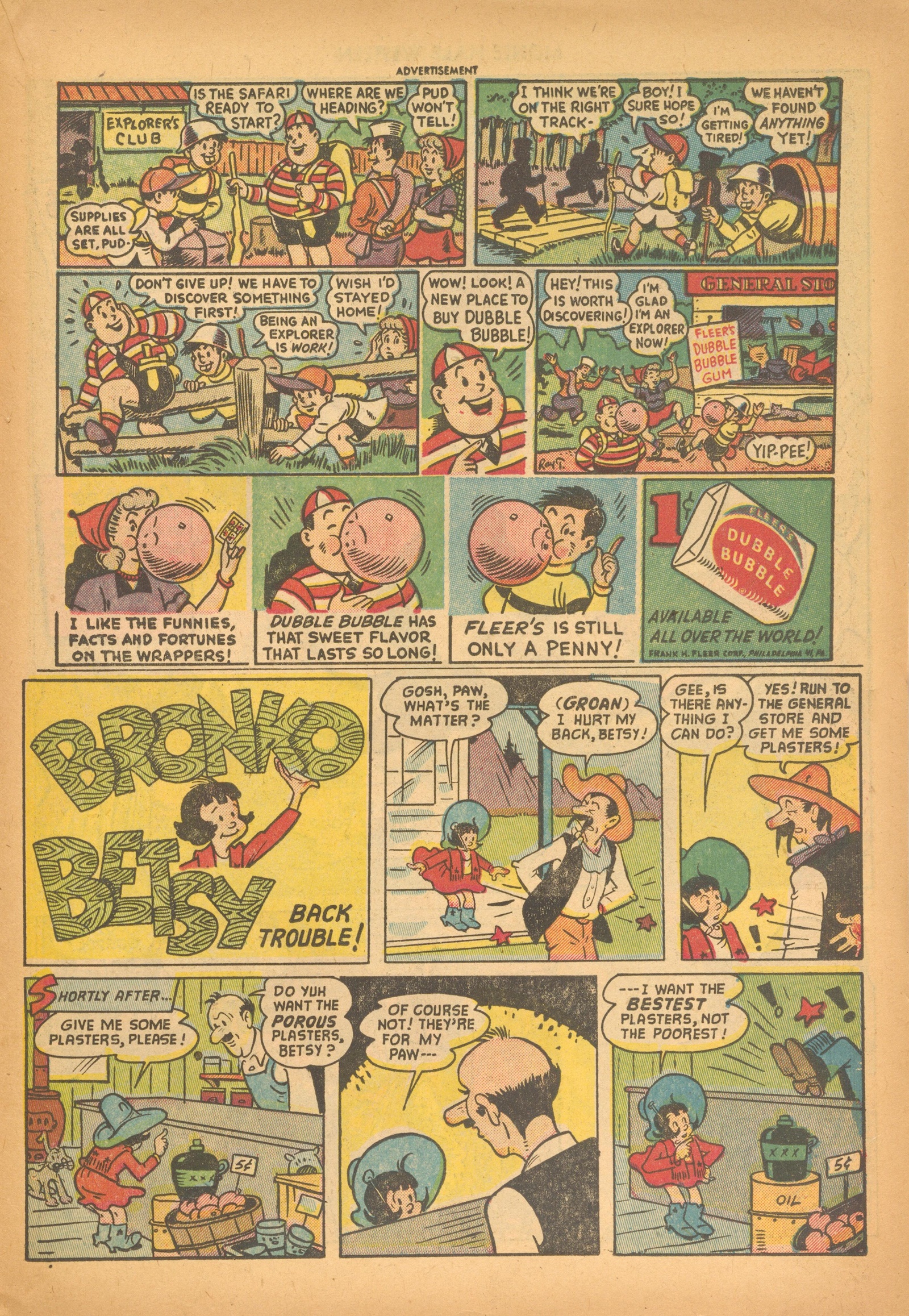 Read online Monte Hale Western comic -  Issue #75 - 23