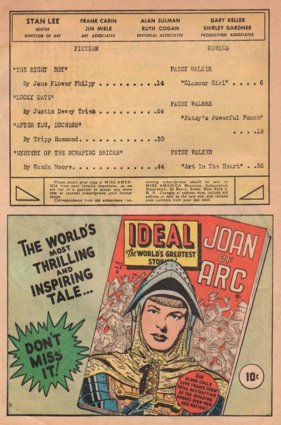 Read online Miss America Magazine comic -  Issue #47 - 4