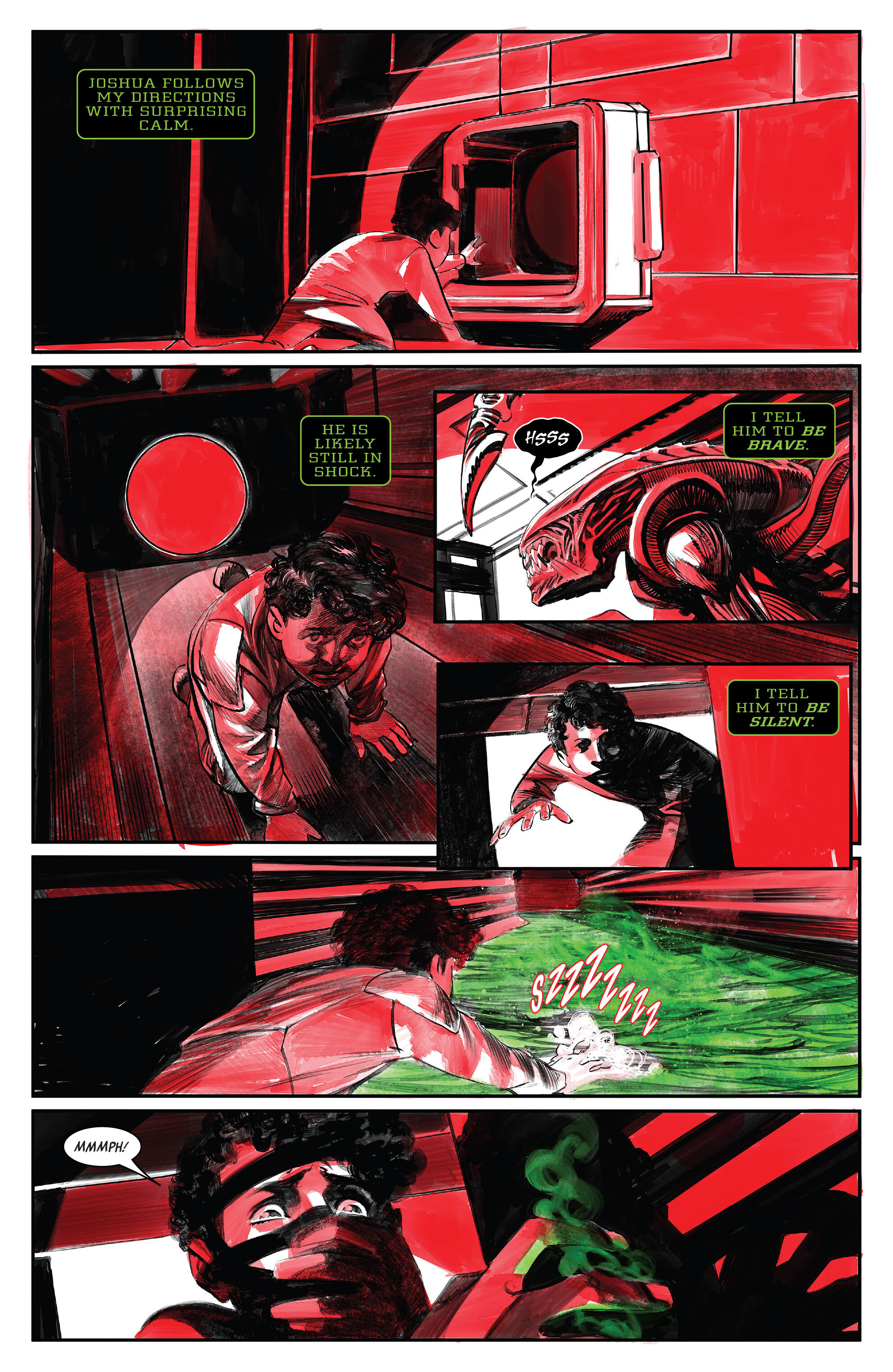 Read online Alien: Black, White & Blood comic -  Issue #1 - 25