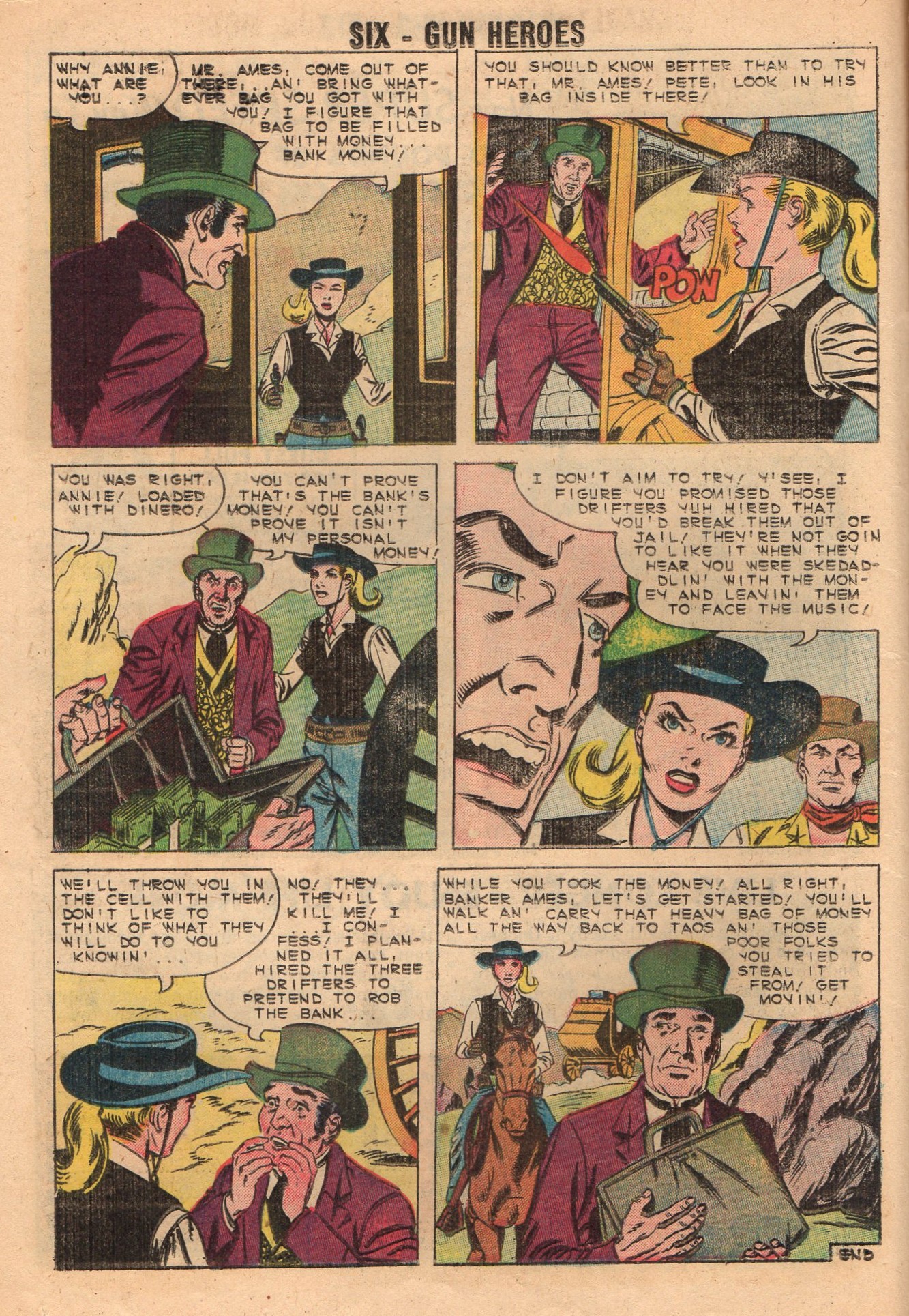 Read online Six-Gun Heroes comic -  Issue #61 - 16