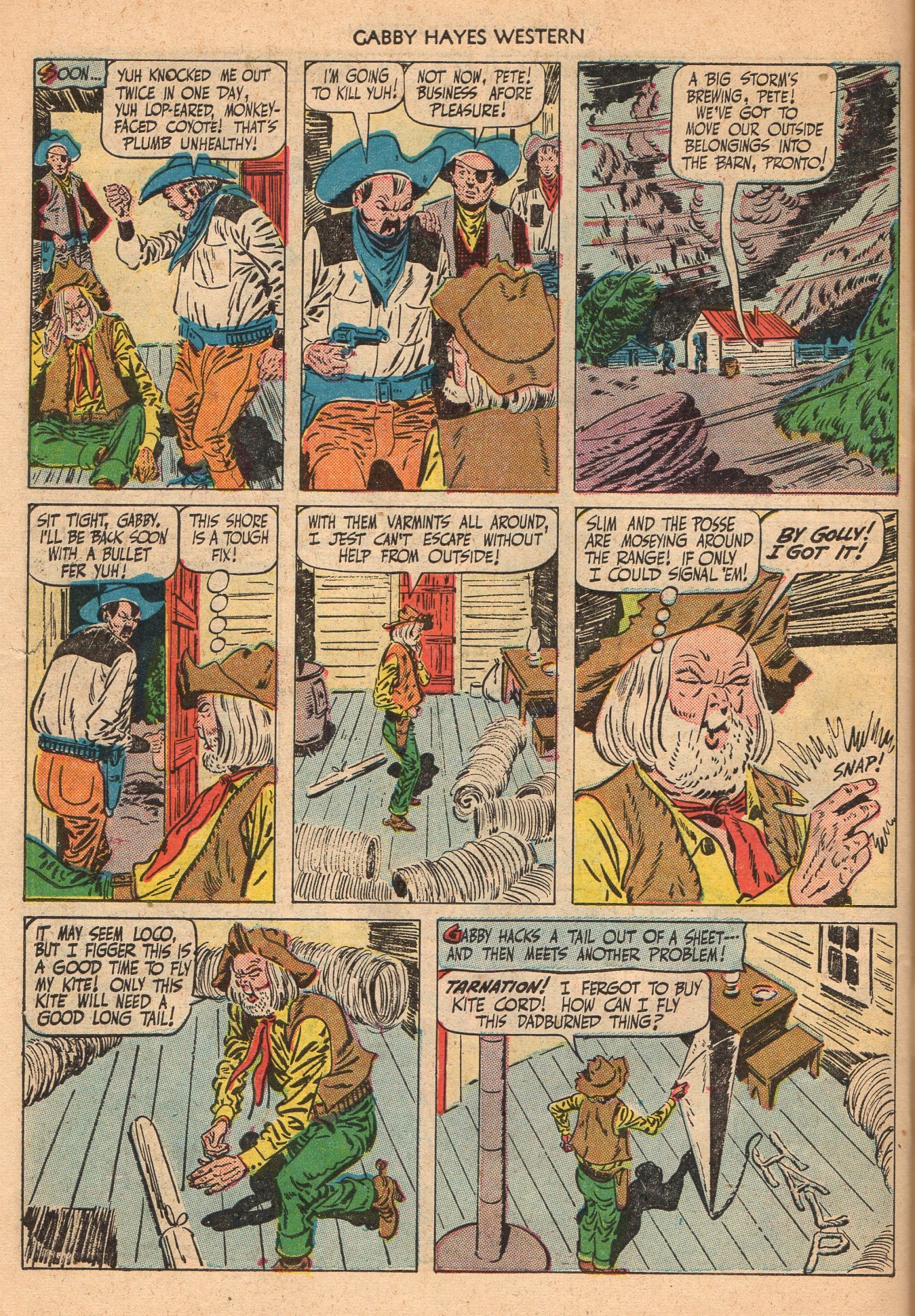 Read online Gabby Hayes Western comic -  Issue #21 - 46
