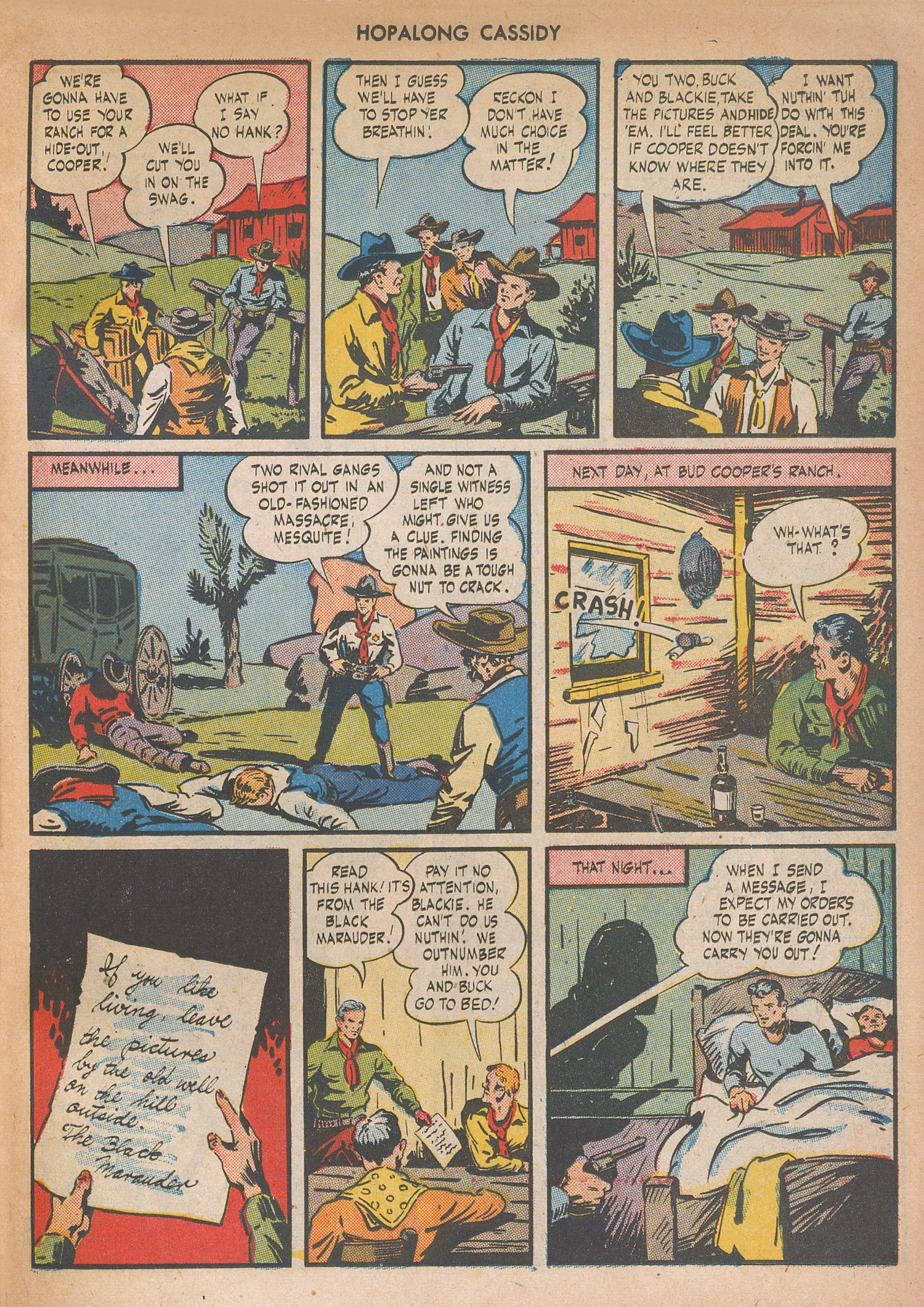 Read online Hopalong Cassidy comic -  Issue #4 - 17