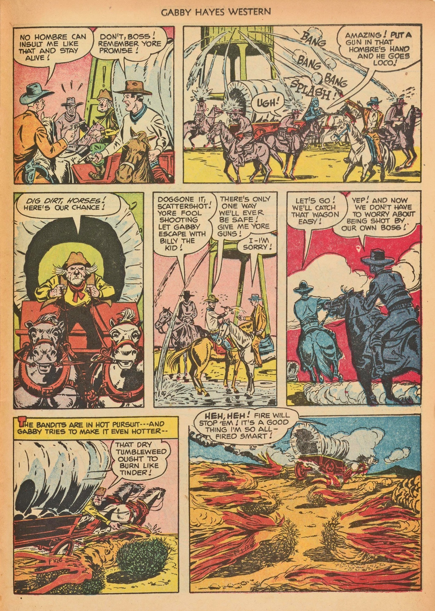 Read online Gabby Hayes Western comic -  Issue #32 - 23