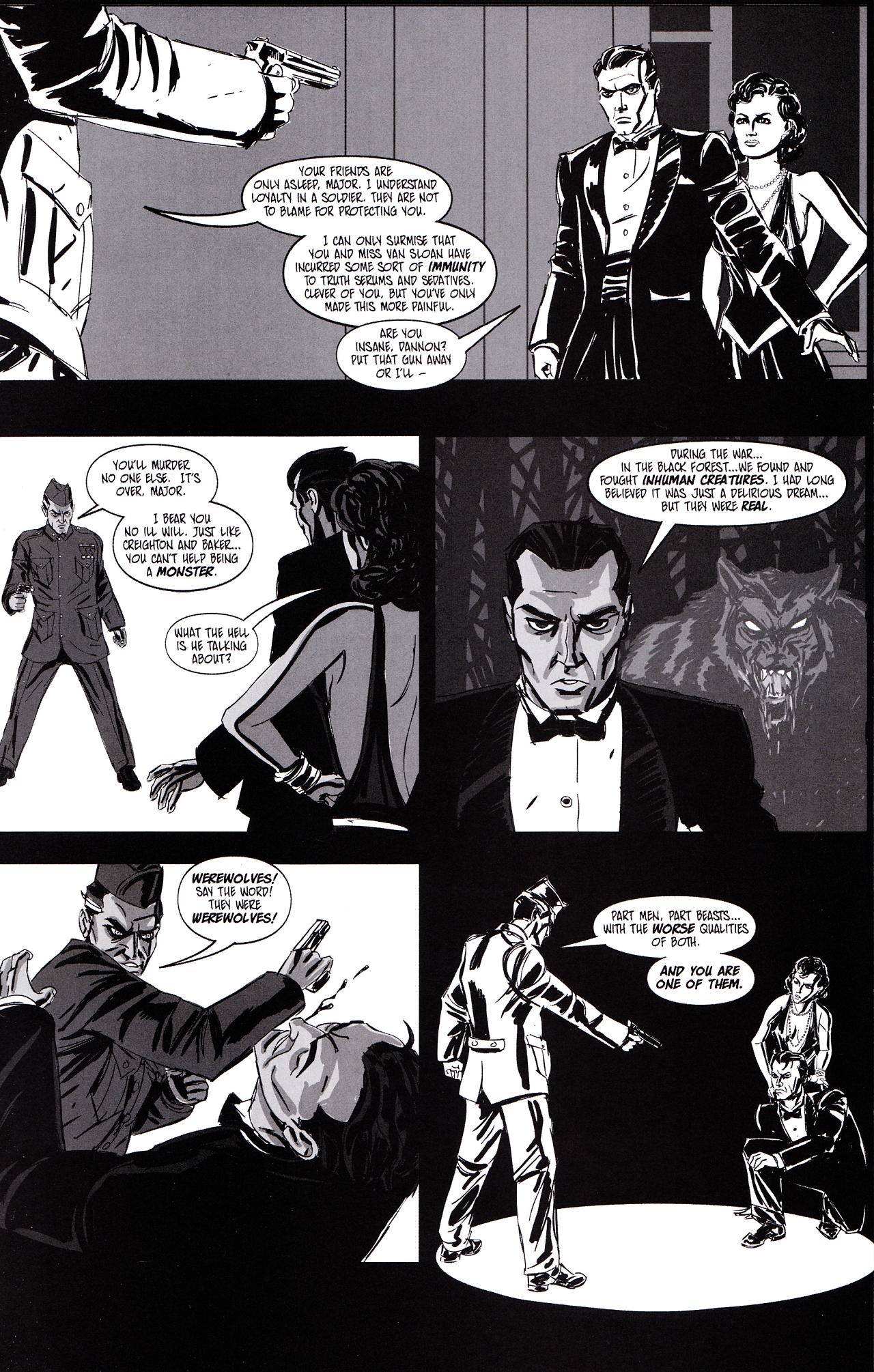 Read online Return of the Monsters: The Spider vs Werewolf comic -  Issue # Full - 20