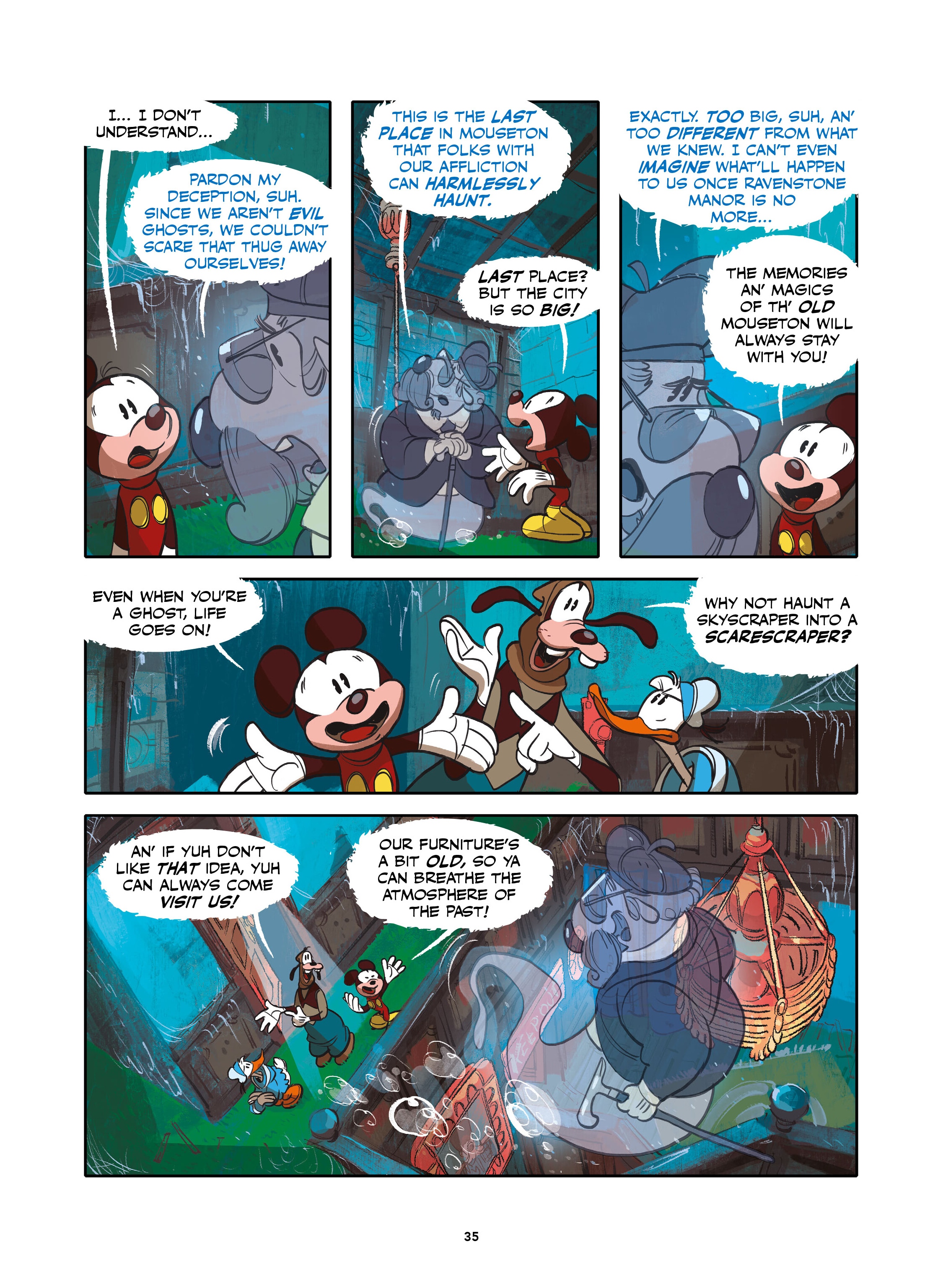 Read online Disney Once Upon a Mouse… In the Future comic -  Issue # TPB (Part 1) - 36