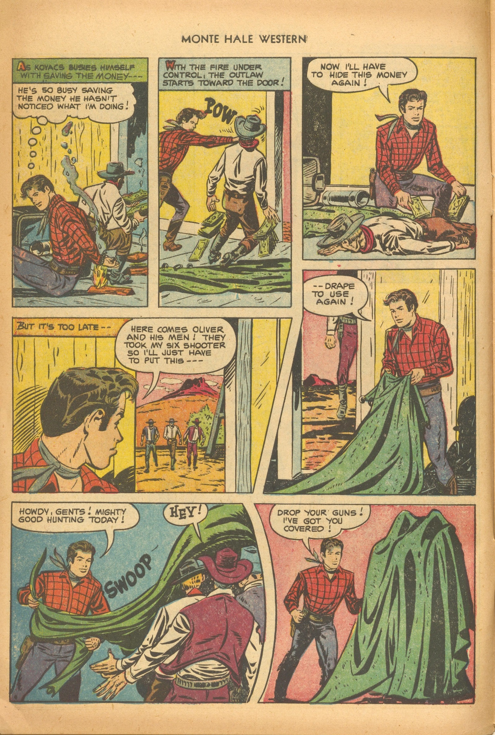 Read online Monte Hale Western comic -  Issue #80 - 8