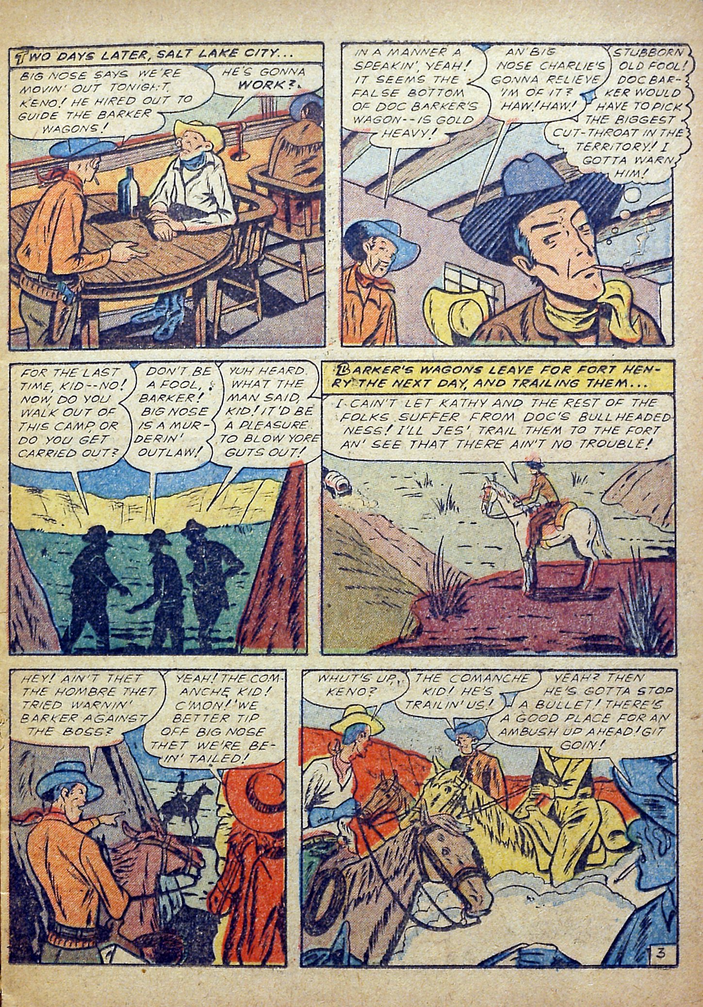 Read online Gunsmoke comic -  Issue #1 - 13