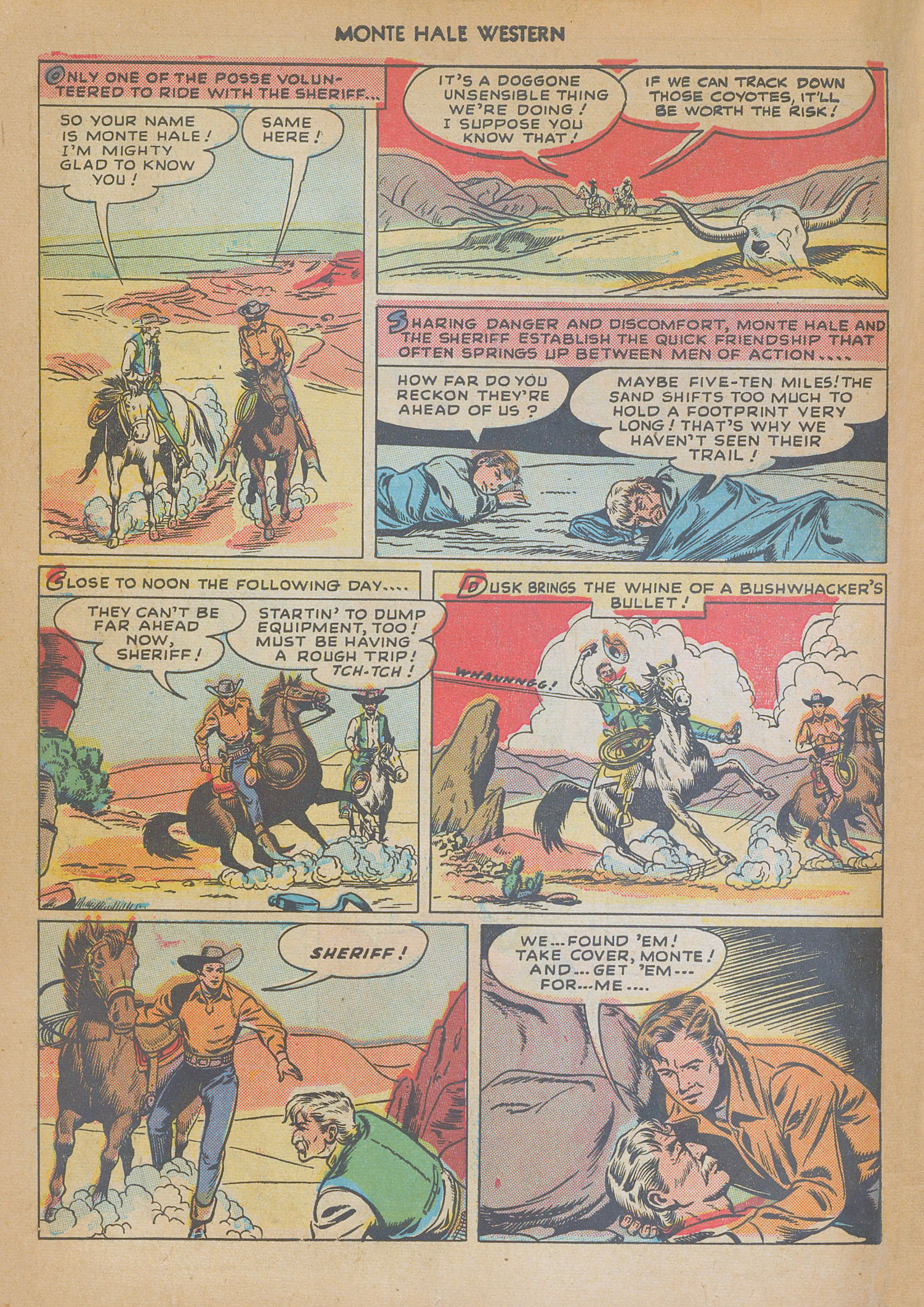 Read online Monte Hale Western comic -  Issue #32 - 6