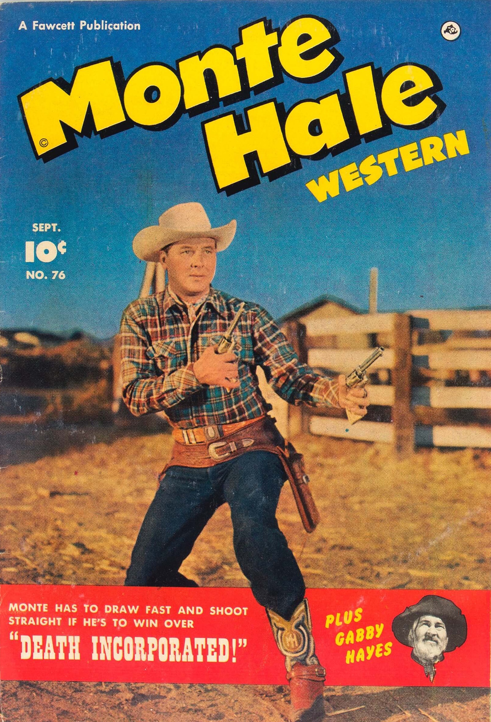 Read online Monte Hale Western comic -  Issue #76 - 1