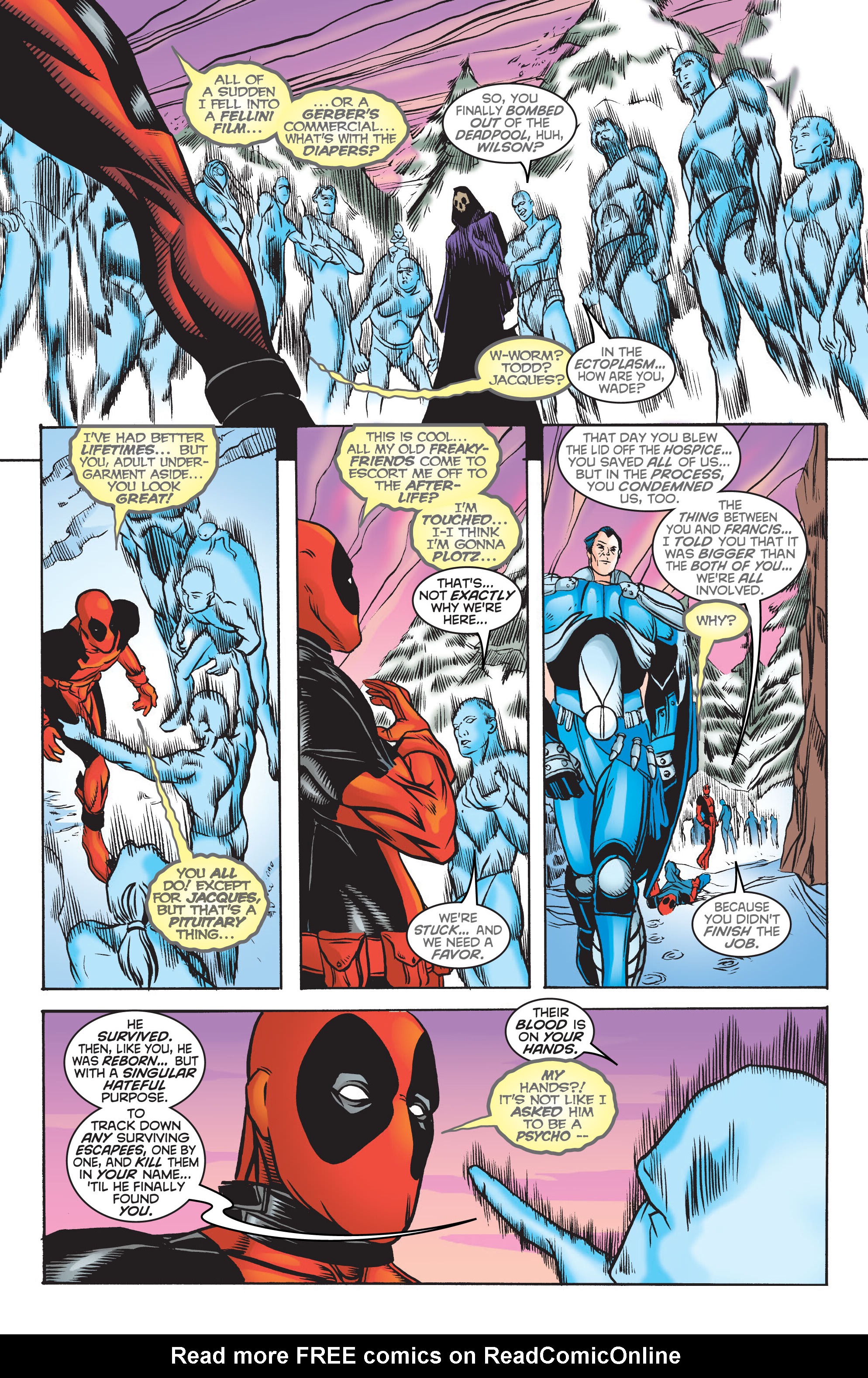 Read online Deadpool Epic Collection comic -  Issue # Drowning Man (Part 4) - 4