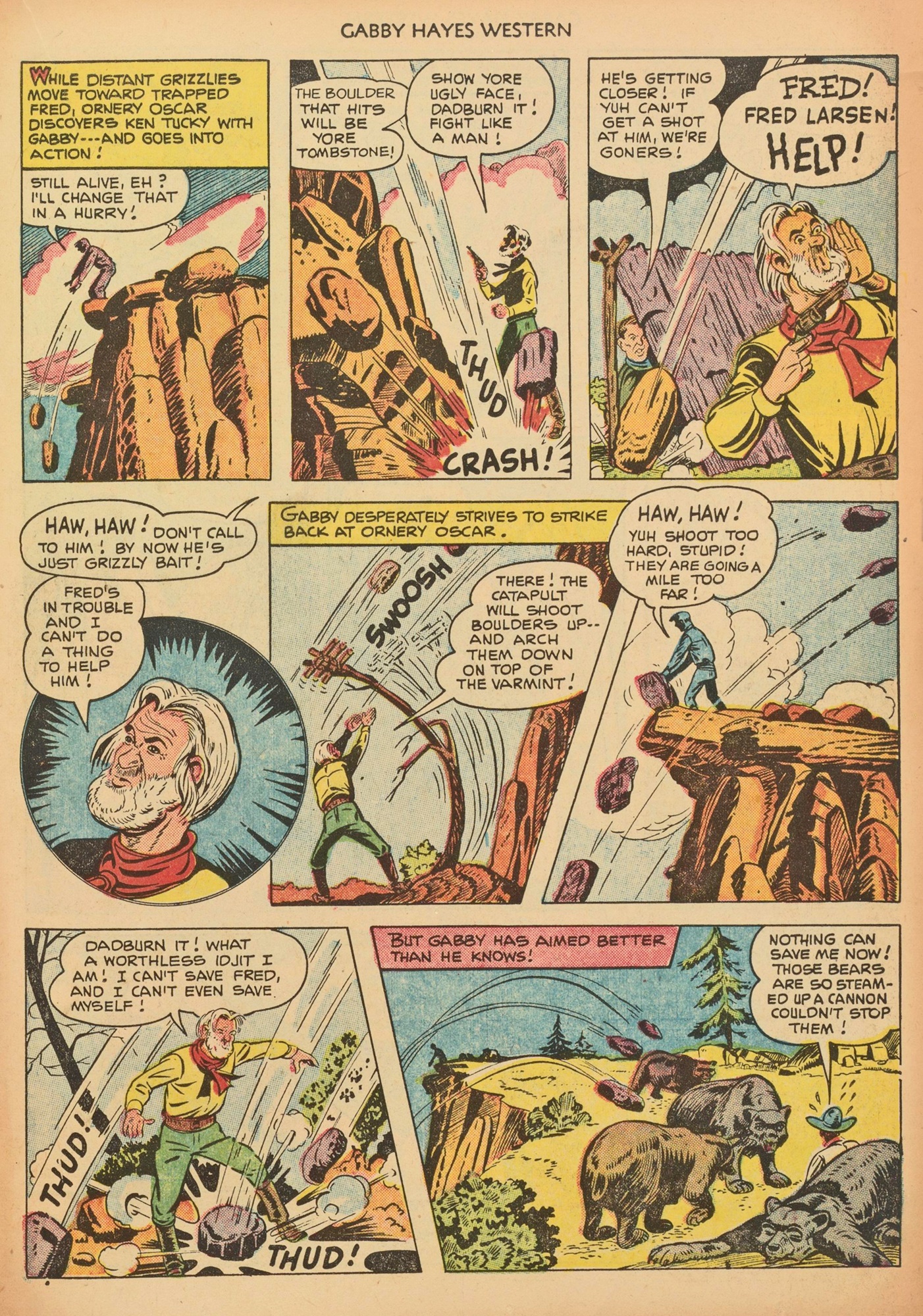 Read online Gabby Hayes Western comic -  Issue #37 - 19