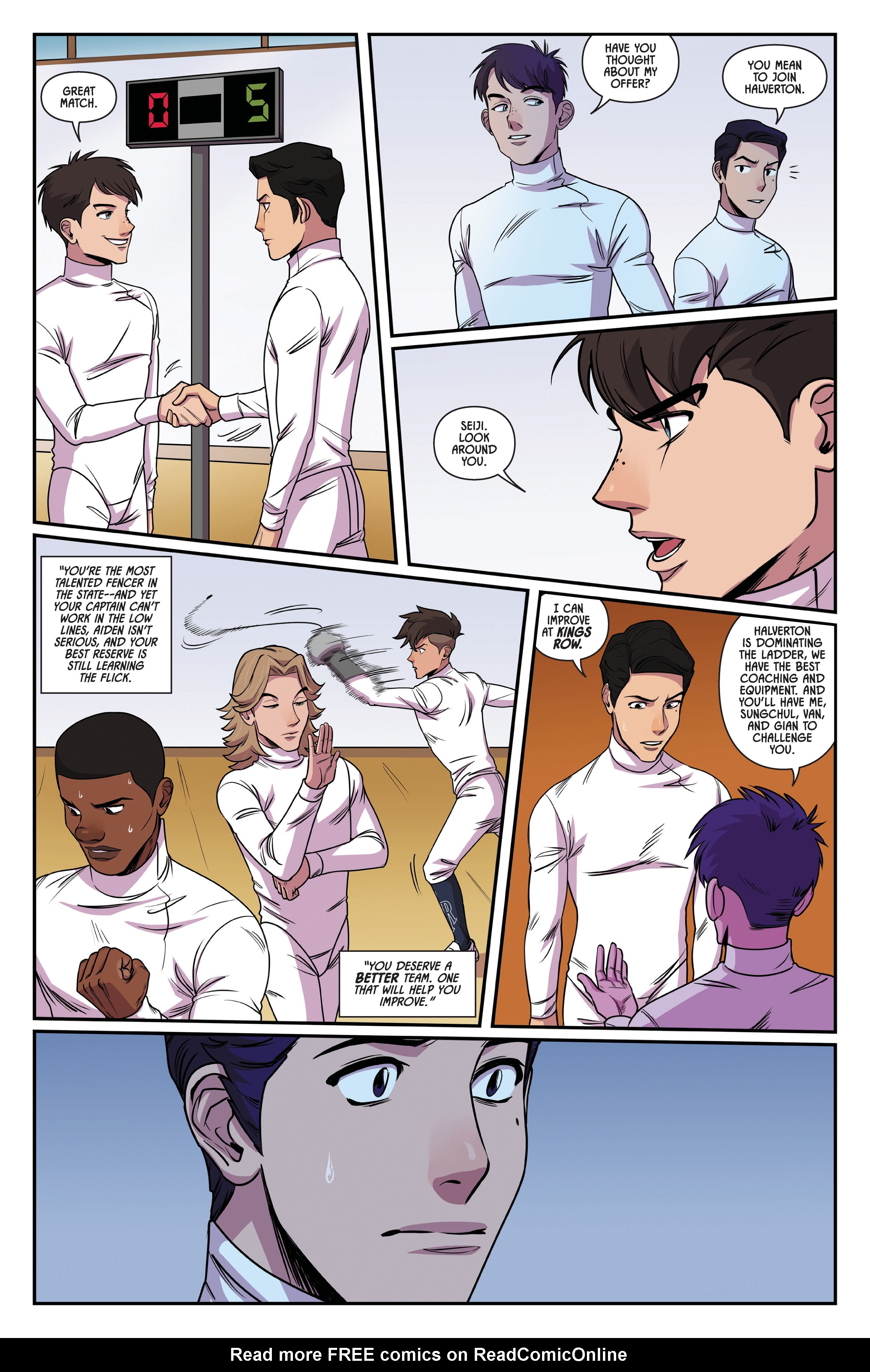 Read online Fence comic -  Issue # _TPB 6 - 15