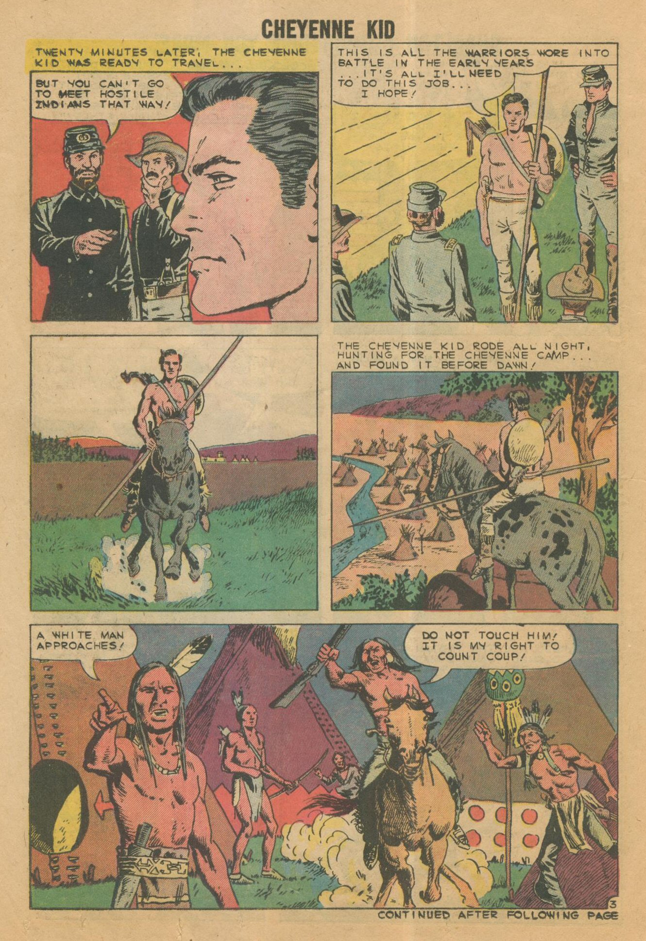 Read online Cheyenne Kid comic -  Issue #20 - 13