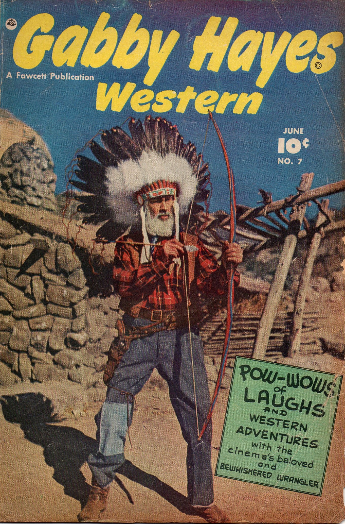 Read online Gabby Hayes Western comic -  Issue #7 - 1