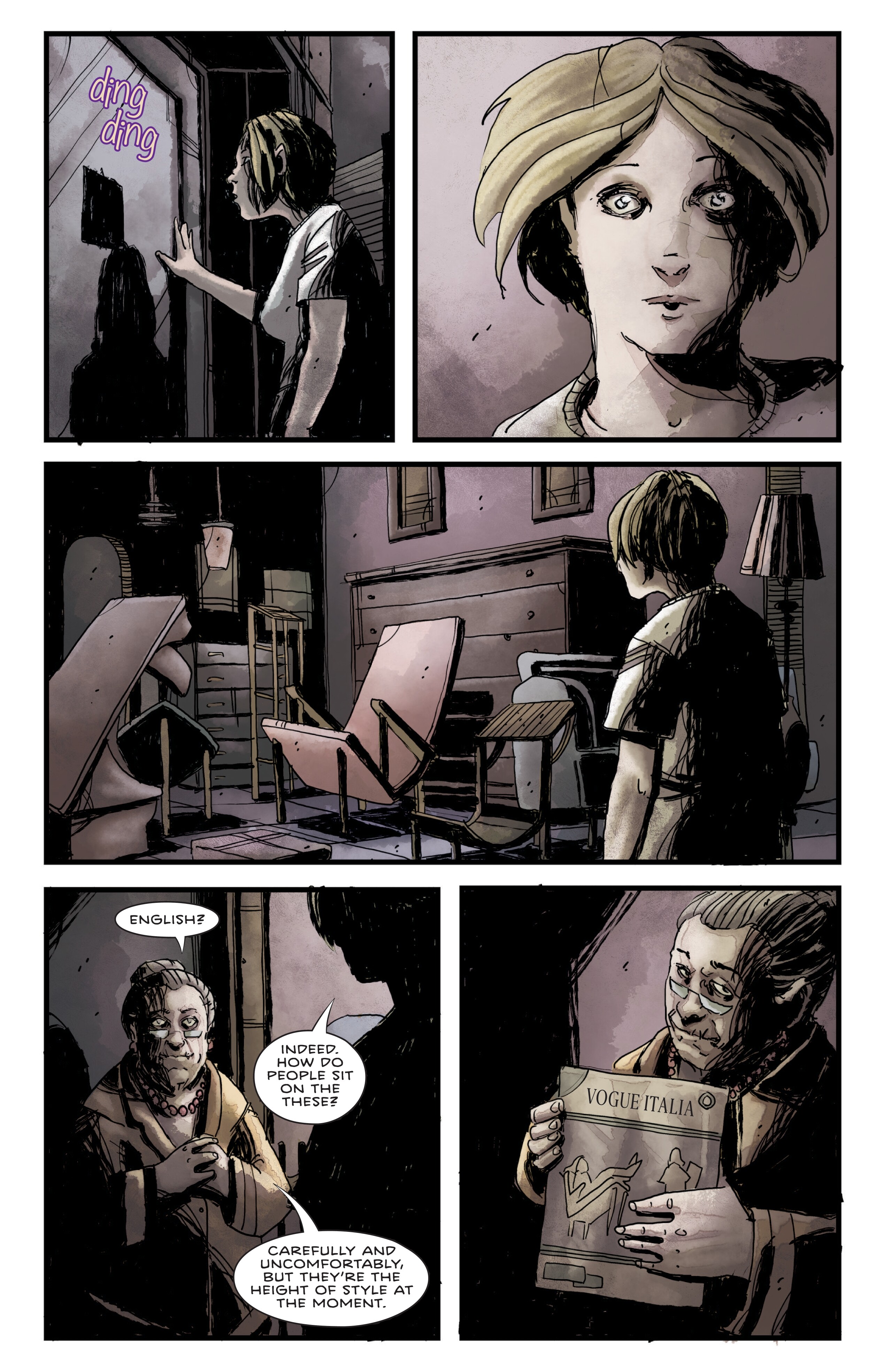 Read online The Case of the Bleeding Wall comic -  Issue #2 - 20